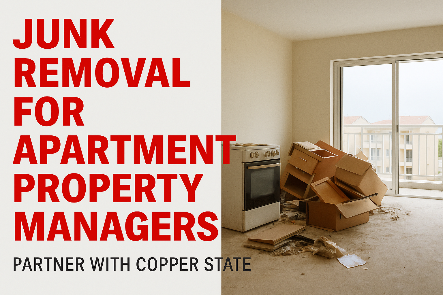 Why Property Managers in Prescott Trust Copper State Junk Removal & Hauling