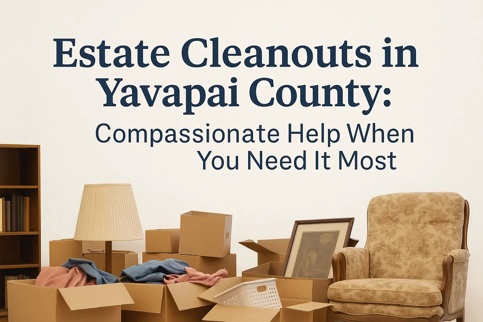 Estate Cleanouts in Yavapai County: Compassionate Help When You Need It Most