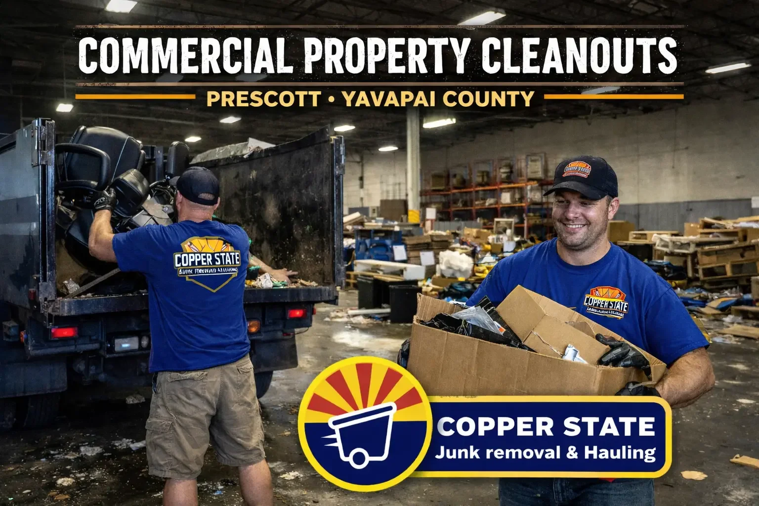 Commercial Property Cleanouts in Yavapai County: What Business Owners Need to Know