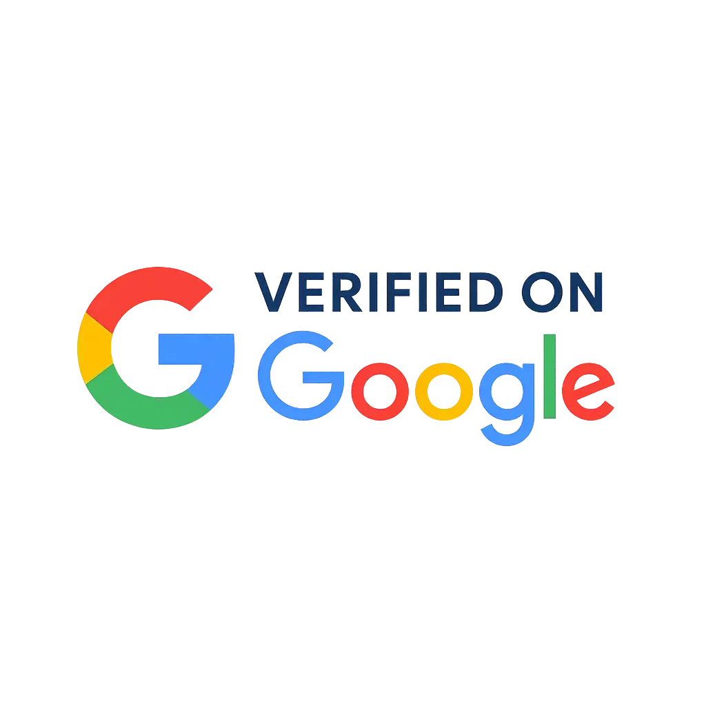 Verified on Google logo