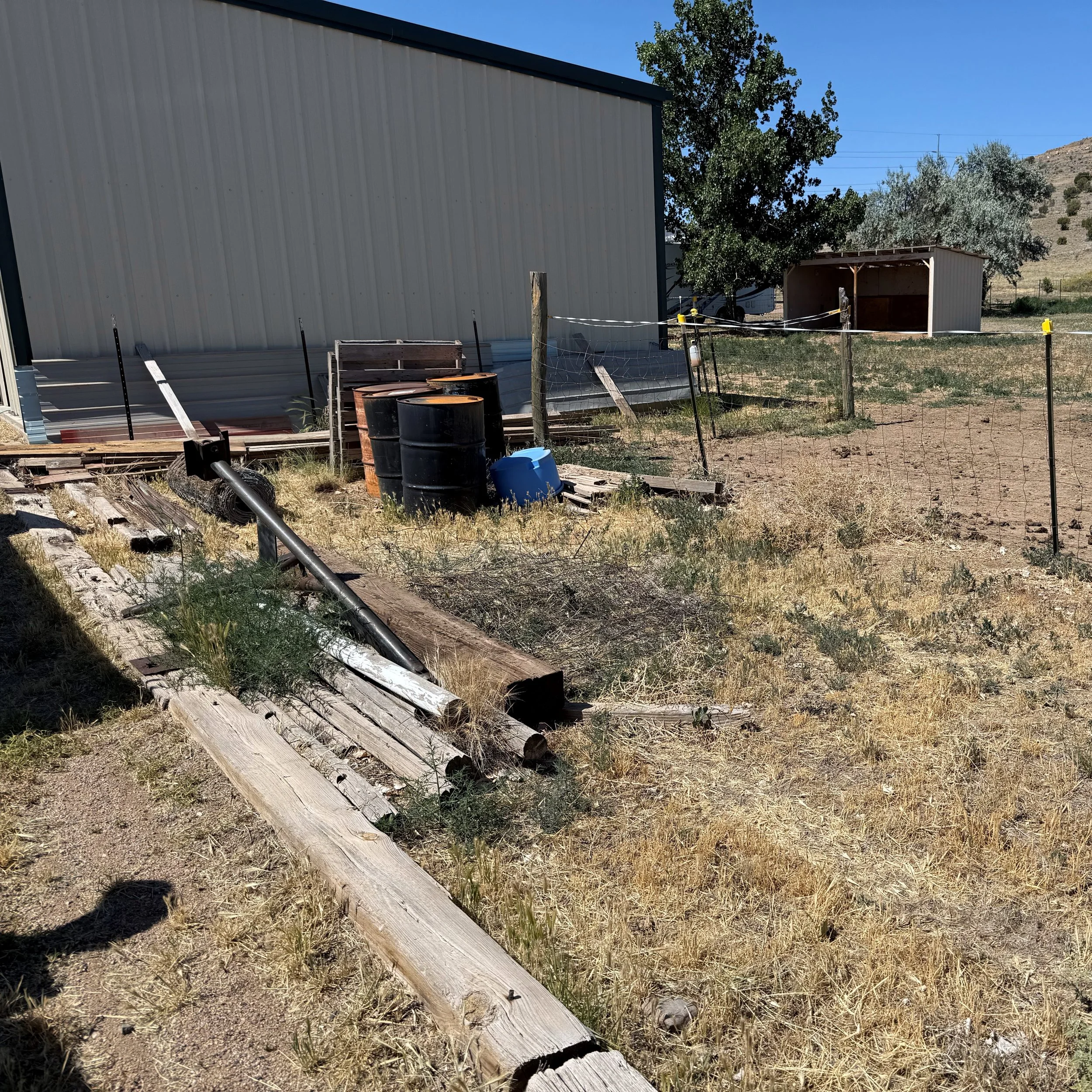 Chino Valley Property Cleanup Before