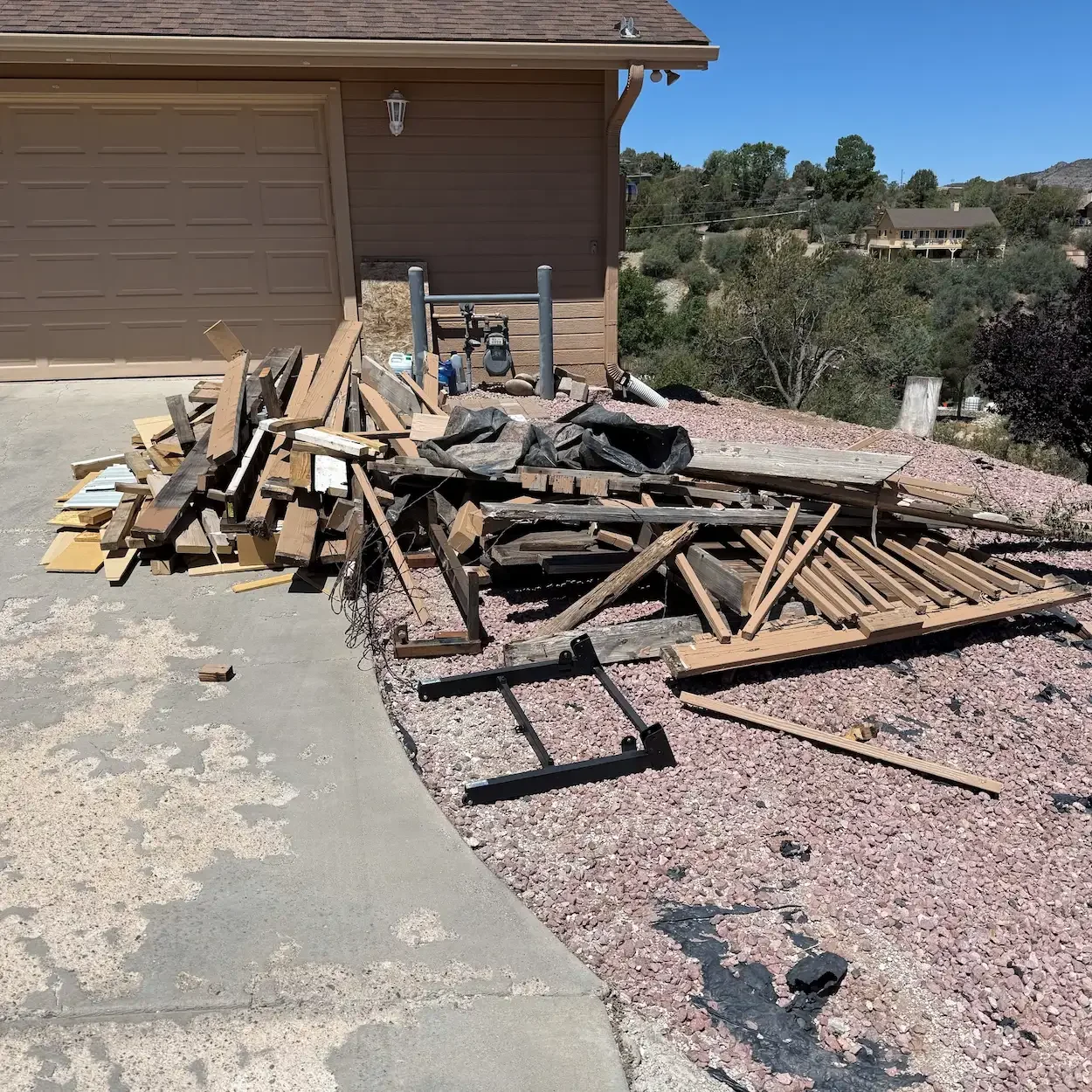 Prescott Renovation Cleanup Before