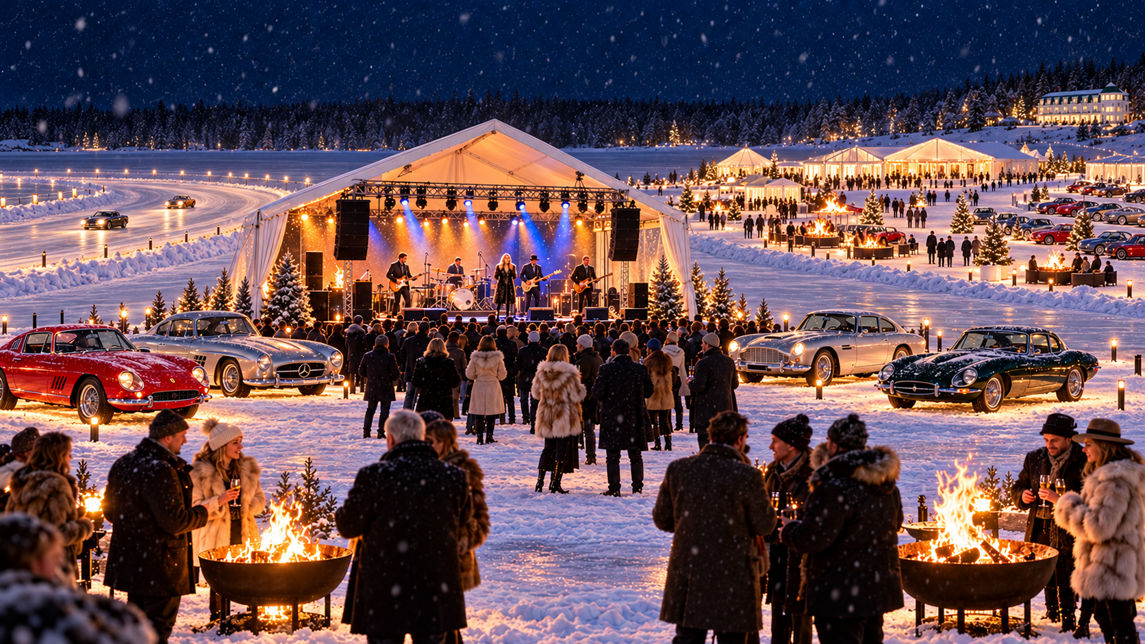 Frozen lake concert with classic cars.png