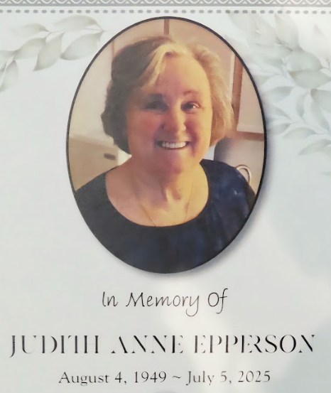 Judith Anne Epperson 8/4/49-7/5/25