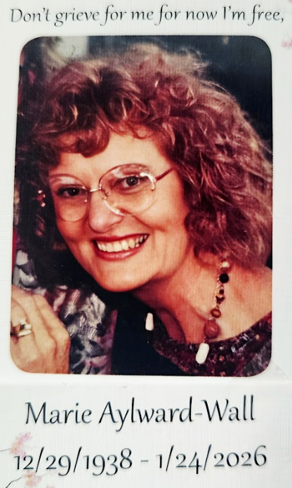 Marie Aylward-Wall 12/29/38-1/24/26