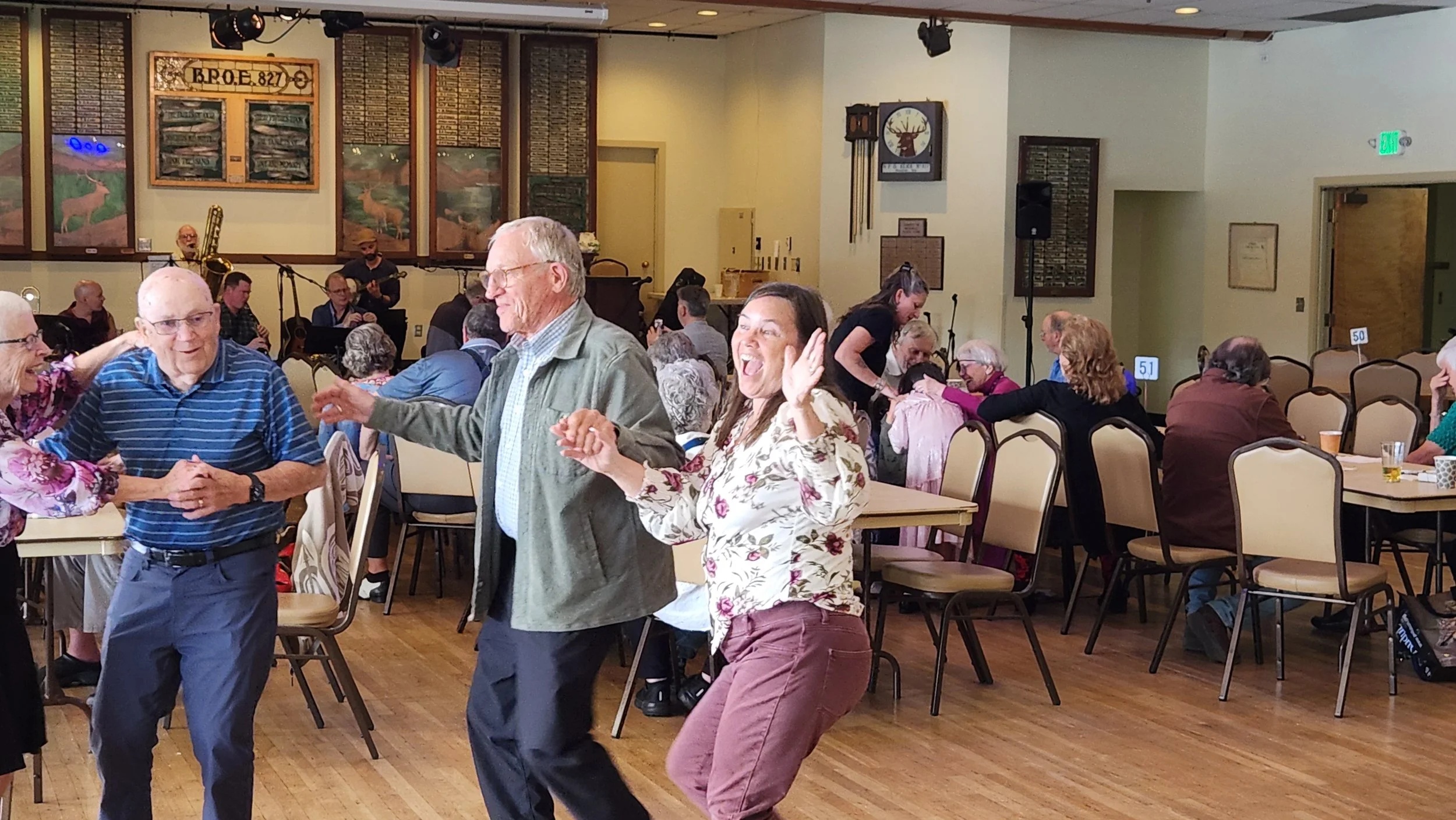 PSTJS Live music and dancing at our monthly event