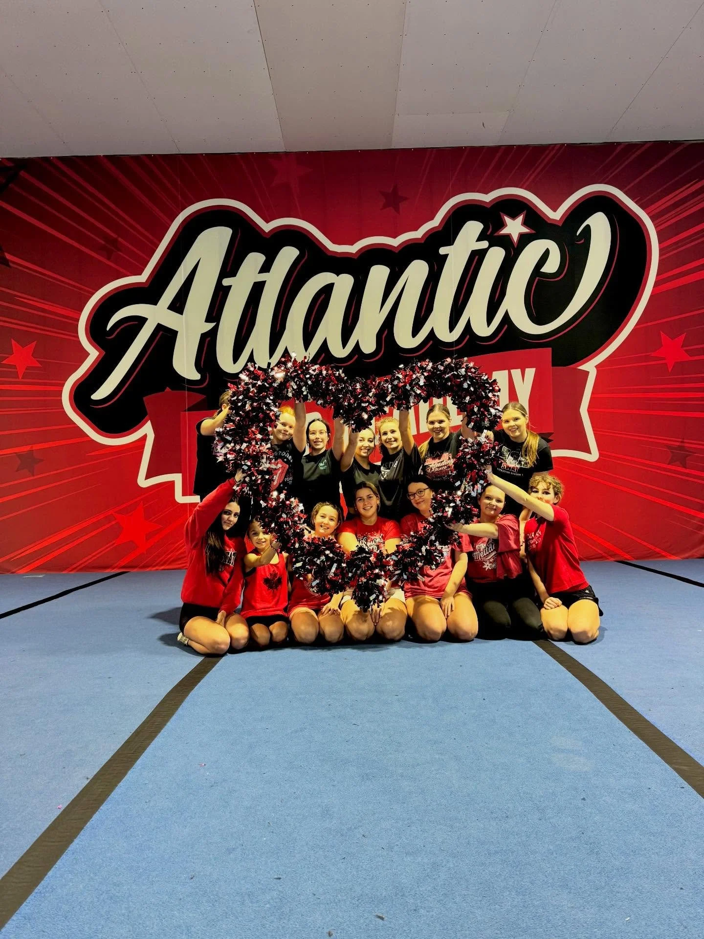 Wearing red this week in support of Mya and in memory of her father, Craig. Standing with her, as a team and as a family ❤️ #alsawareness