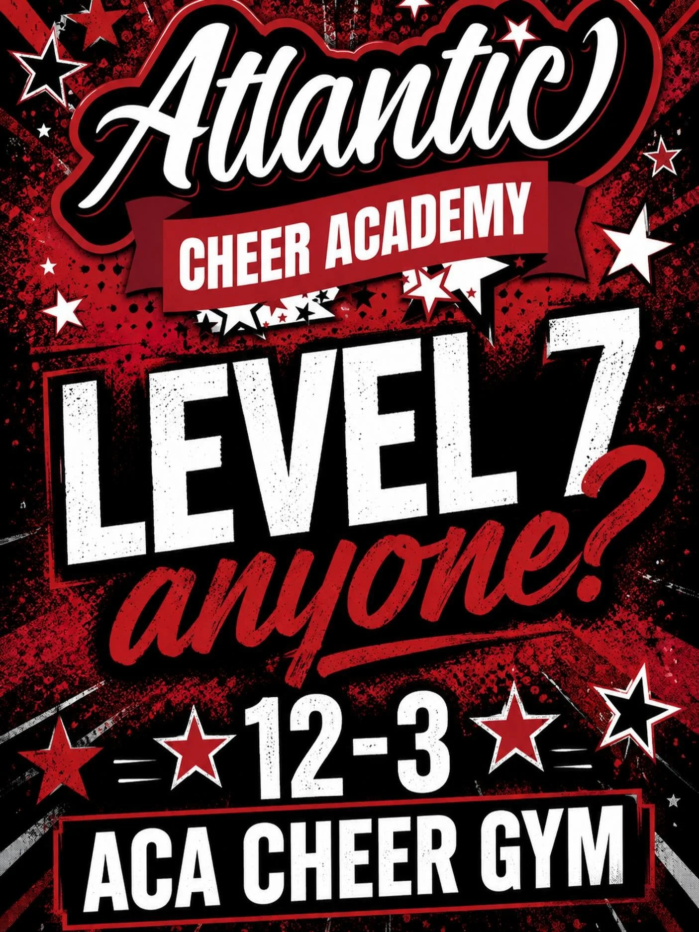 ⚠️ ATTENTION RECRUITS ⚠️
Level 7 Try It Clinic deploys tomorrow from 1200-1500 hours at the Academy.

This is your mission briefing to step onto the mat, test your skills, and see if you&rsquo;ve got what it takes to join the elite. 💥🔥

🪖 LEVEL 7 