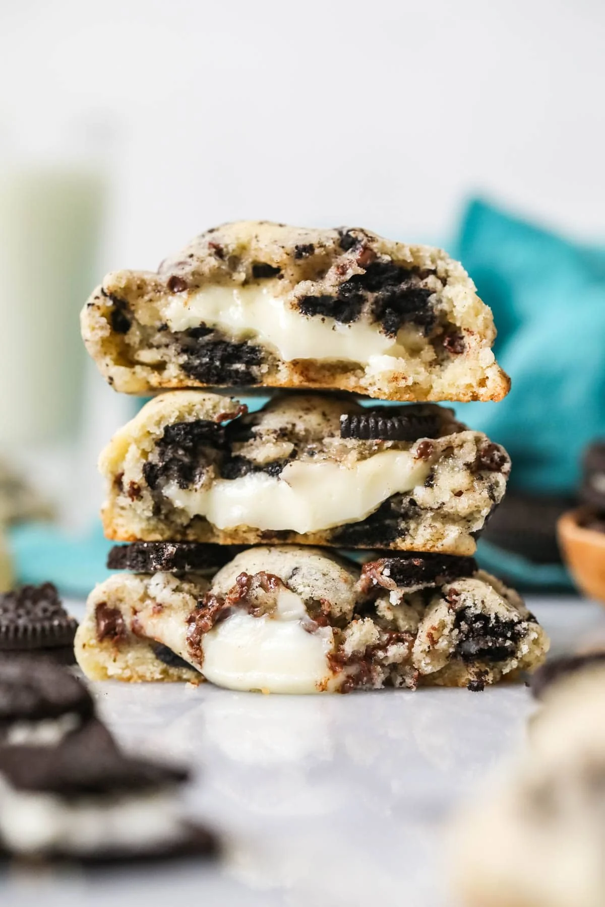 🔵🍪Stuffed Oreo Cookie