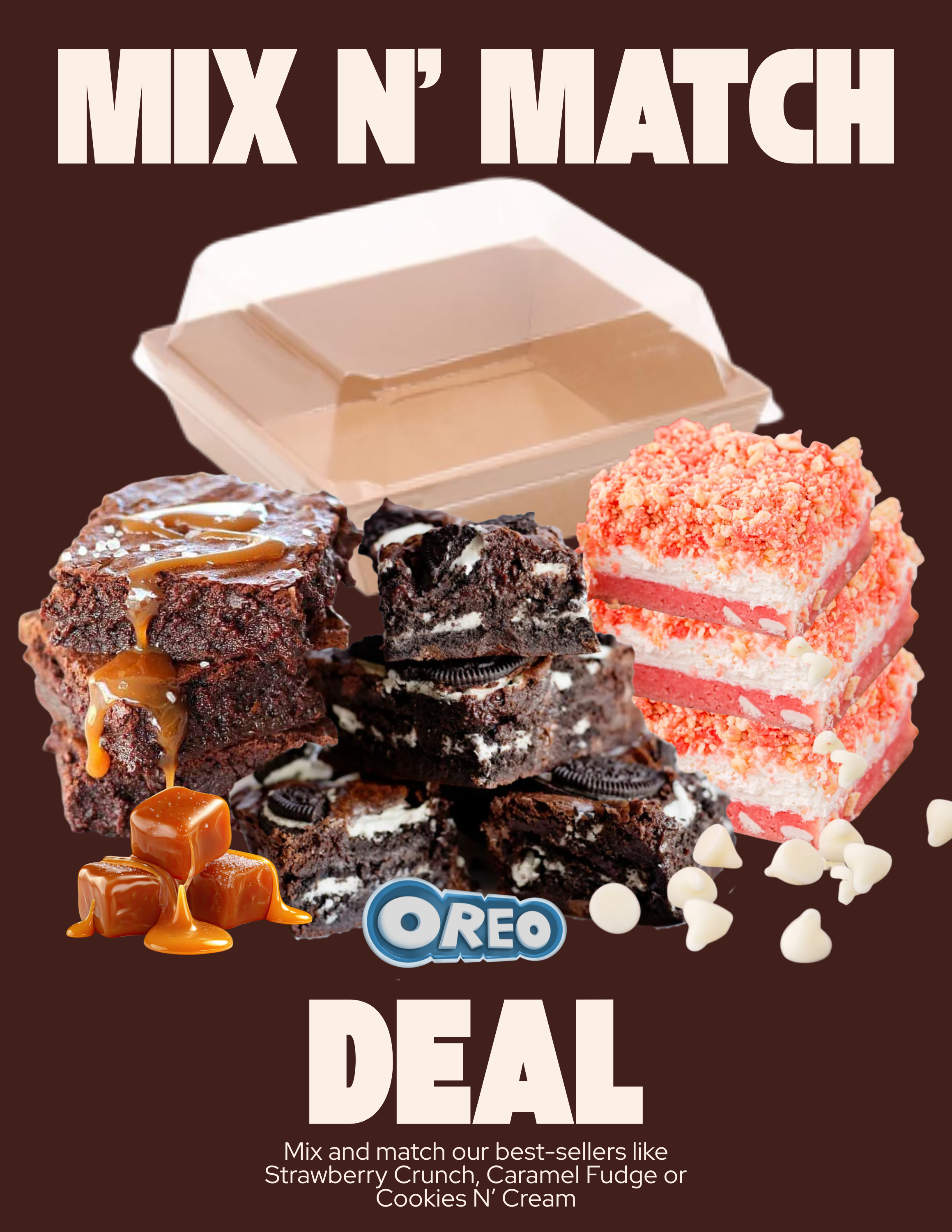 🍓🟤🔵🍪 Mix N' Match - 3 For $10