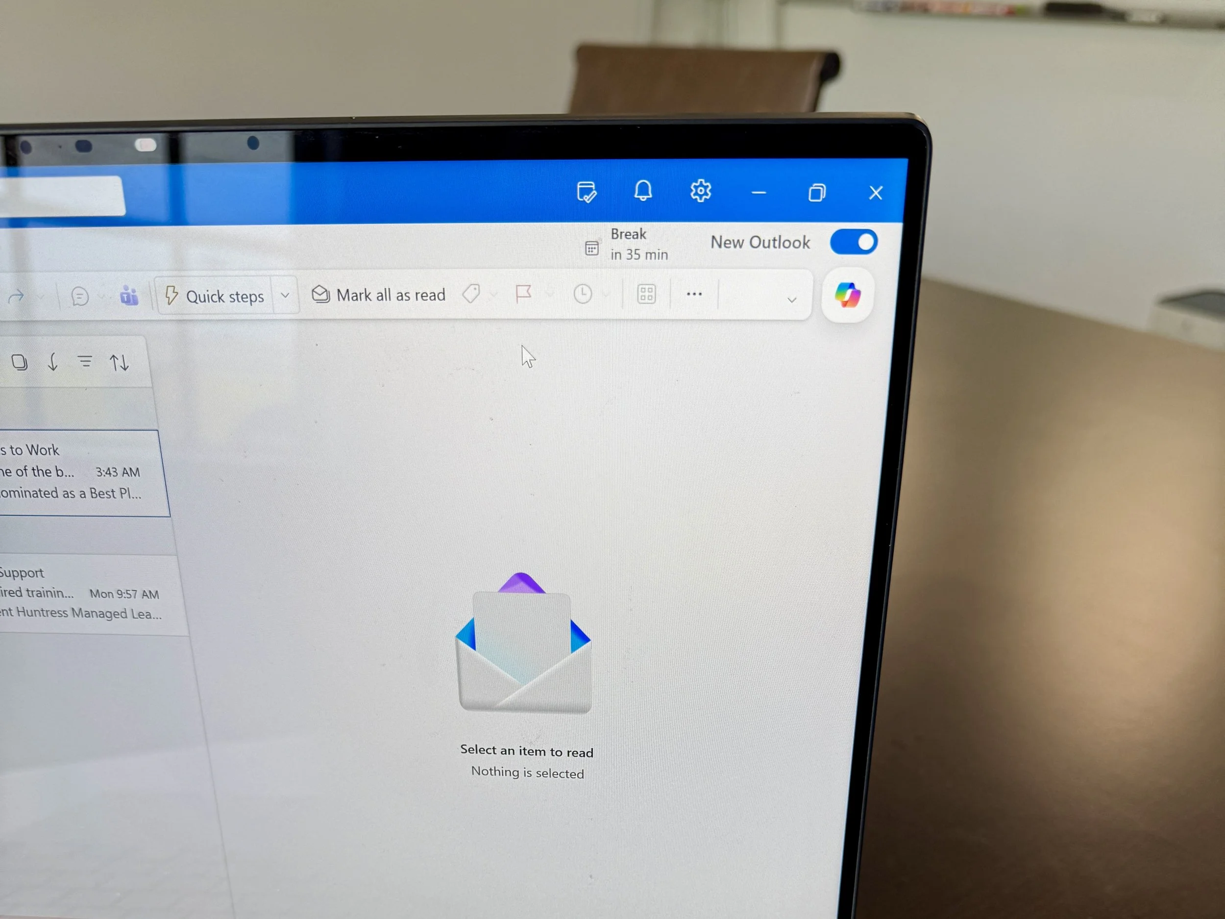 Navigating A New Outlook