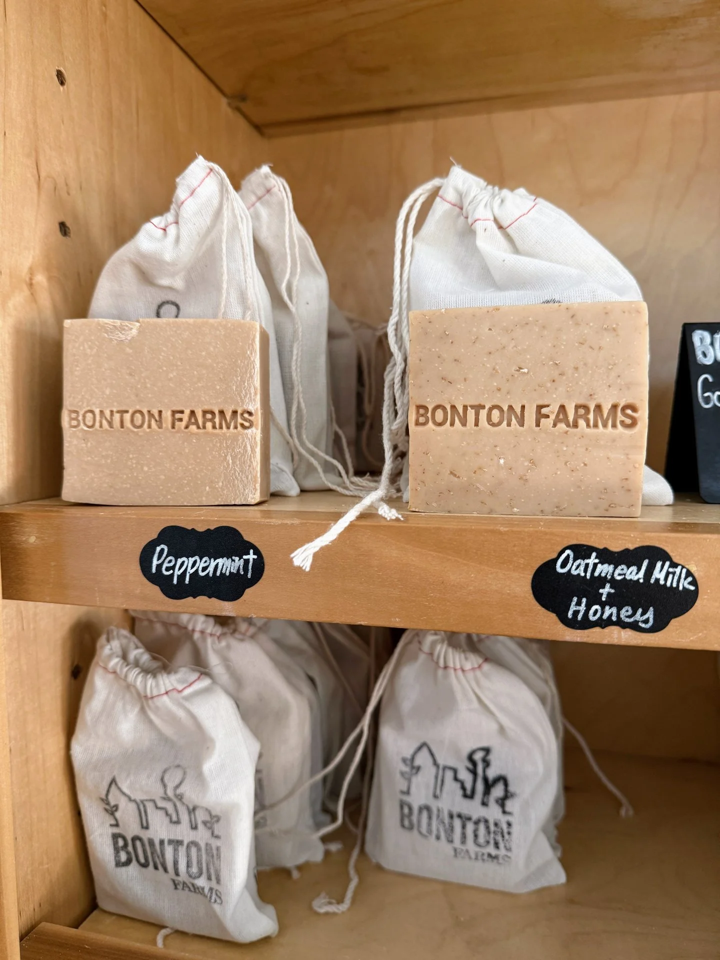 🫧 Treat your skin to something simple, natural, and nourishing with our handcrafted soaps, featuring soothing scents like Peppermint and Oatmeal Milk + Honey. Each bar is made with love and rooted in community. 🧼 

Stop by our Farmers Market Monday