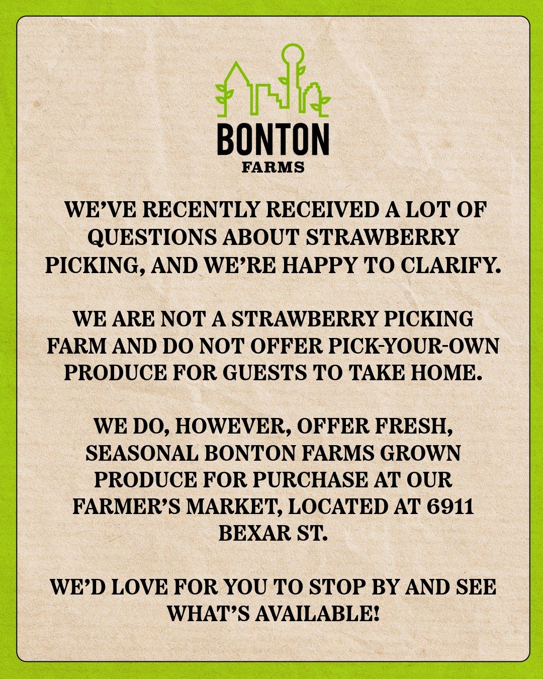 Looking for local strawberry picking spots? 🍓 We&rsquo;re not a pick-your-own farm, but we&rsquo;d love to help connect our community! If you&rsquo;re a local farm that offers strawberry picking, drop your info in the comments below so others can fi