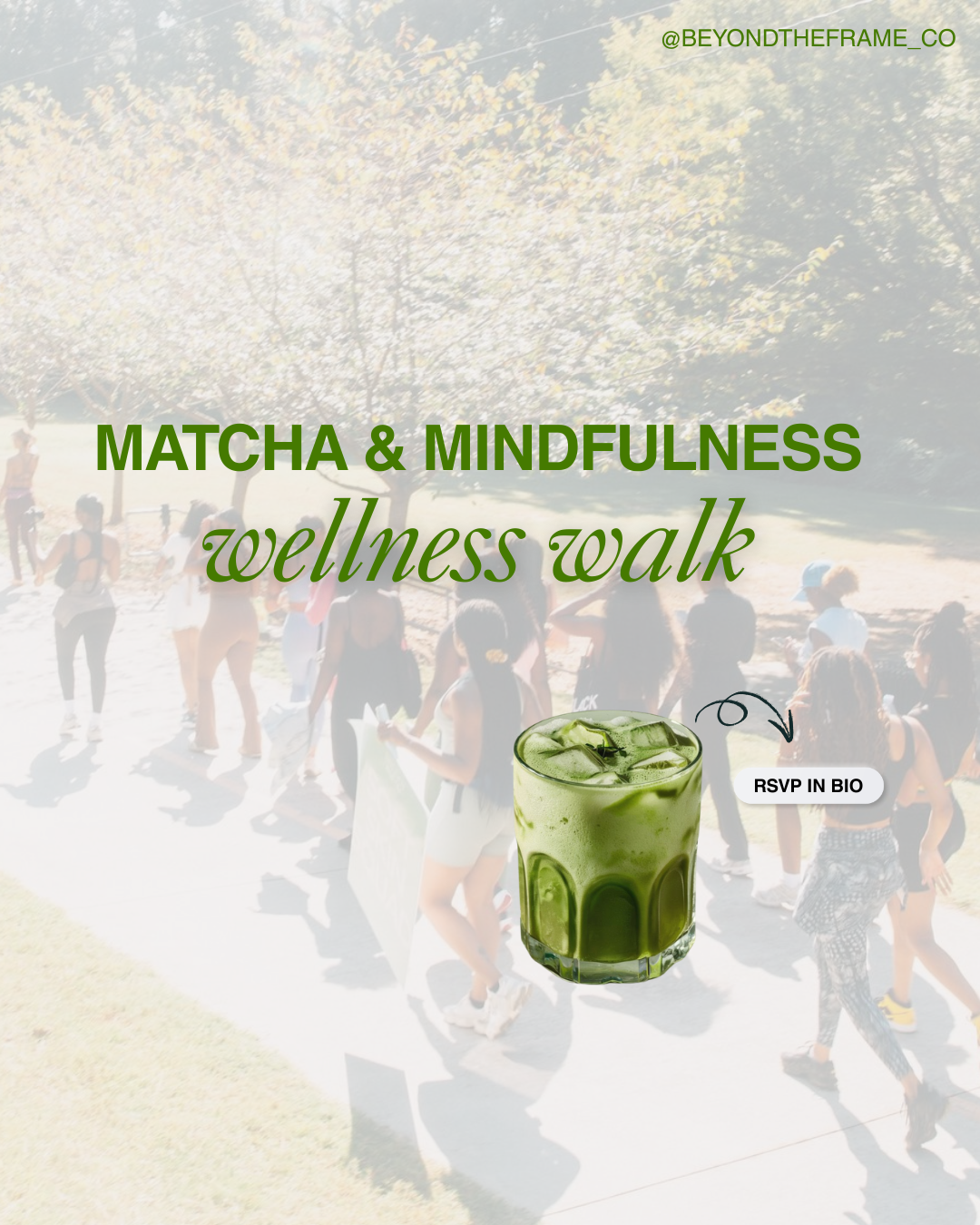Matcha & Mindfulness (Wellness Walk)