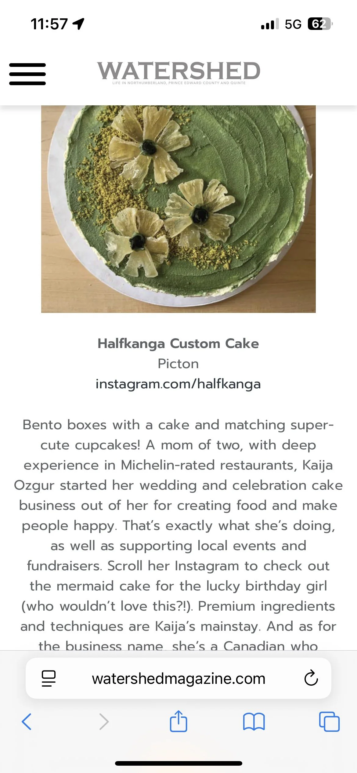 Watershed Magazine Write-Up