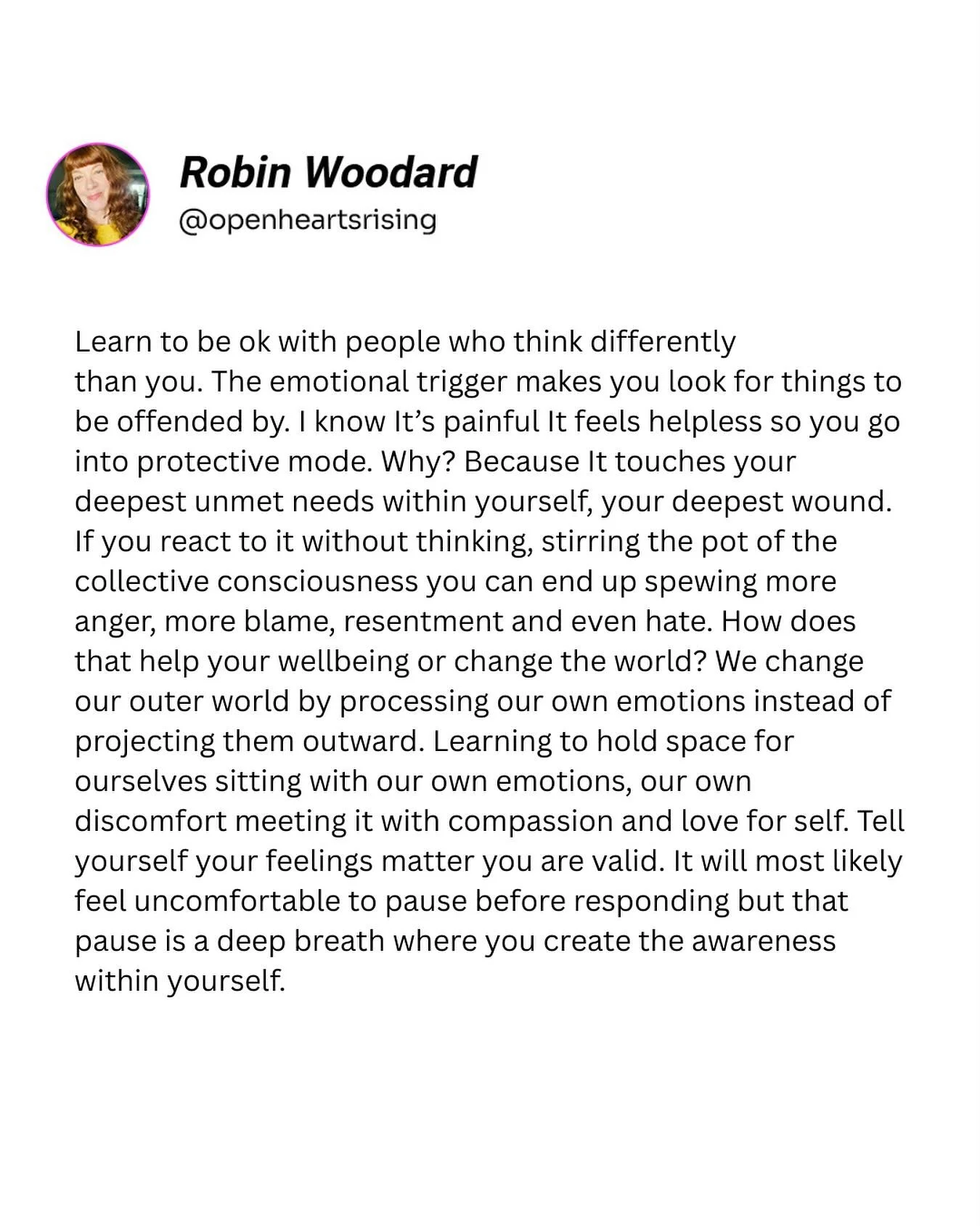 Find your body breathe, sit outside, go for a walk in nature, be present with the sensations in your body, notice any impulses coming up, cry, jump, shake let yourself be present whatever works for you. You matter, your feelings matter. #soullessons 