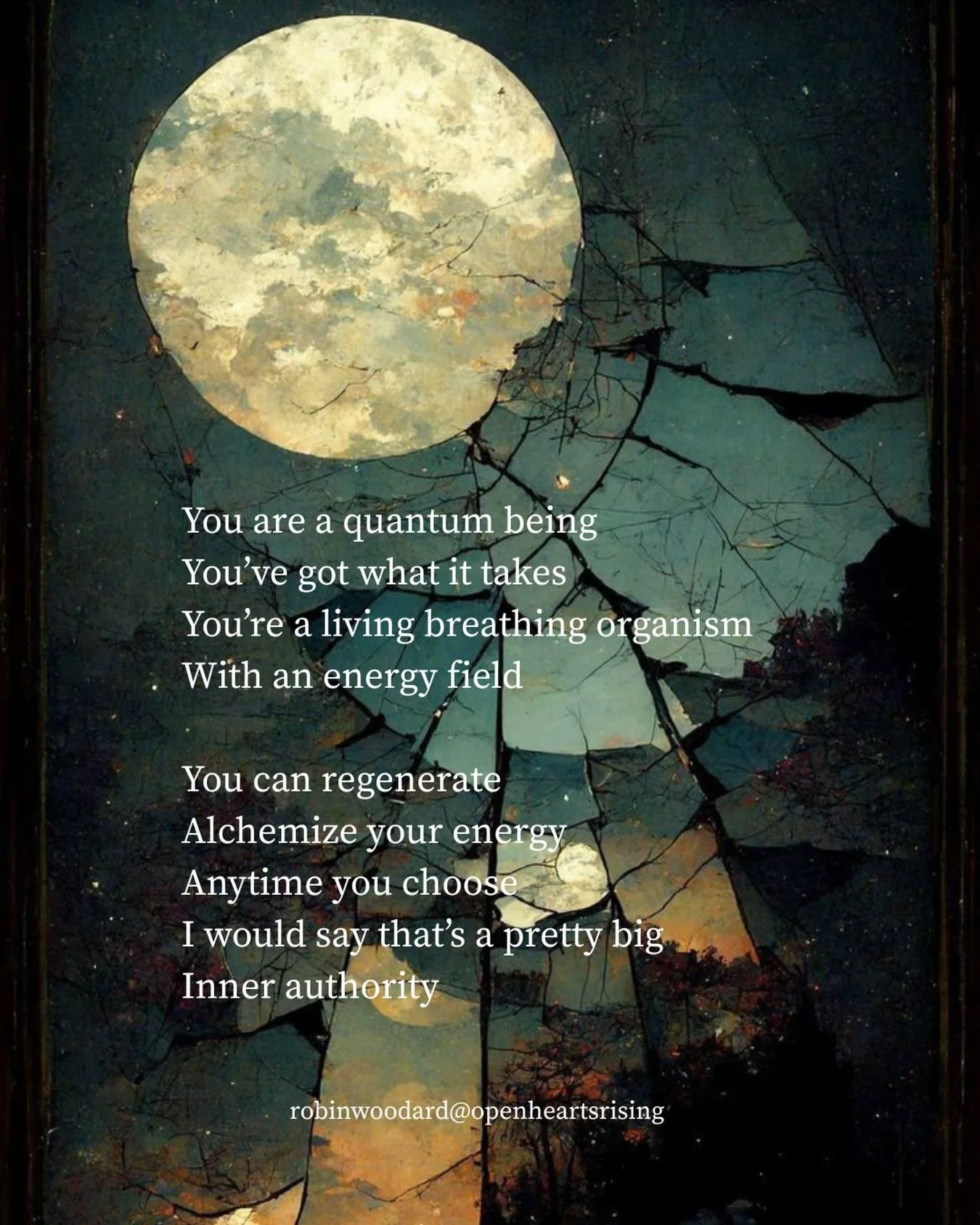 This is about creating your reality from within, shifting from &ldquo;borrowed authority&rdquo; (obeying old rules) to &ldquo;inner authority&rdquo; (living your truth) Image Pinterest #emotionalliberation #quantum #biology #poetry #artmeetsscience