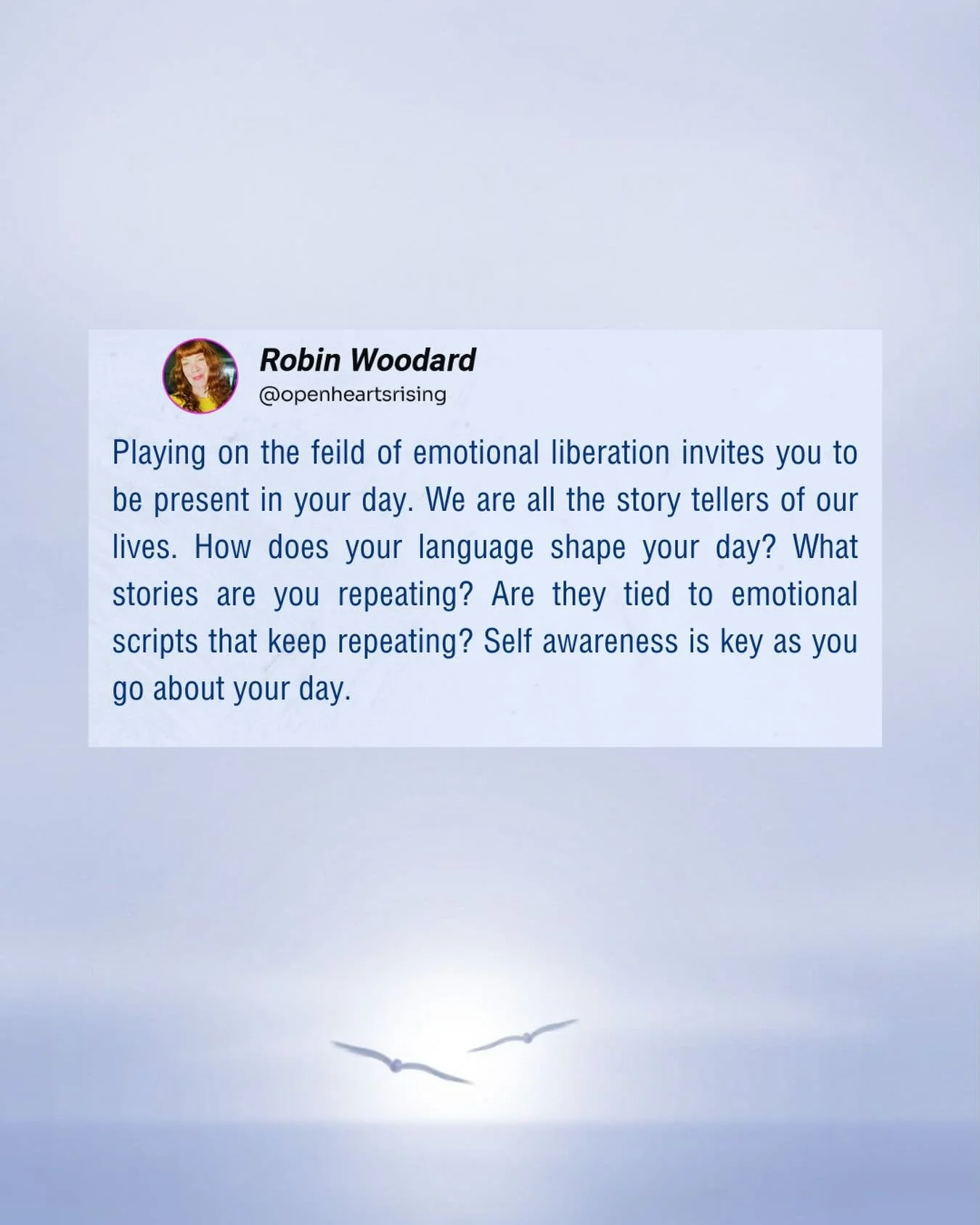 Think about how your language shapes your day? The words you use dictate your focus, attitudes, and behaviors, effectively acting as a filter for your experience of the world. Reframing the day. Shifting from &ldquo;I can&rsquo;t&rdquo; to &ldquo;I a