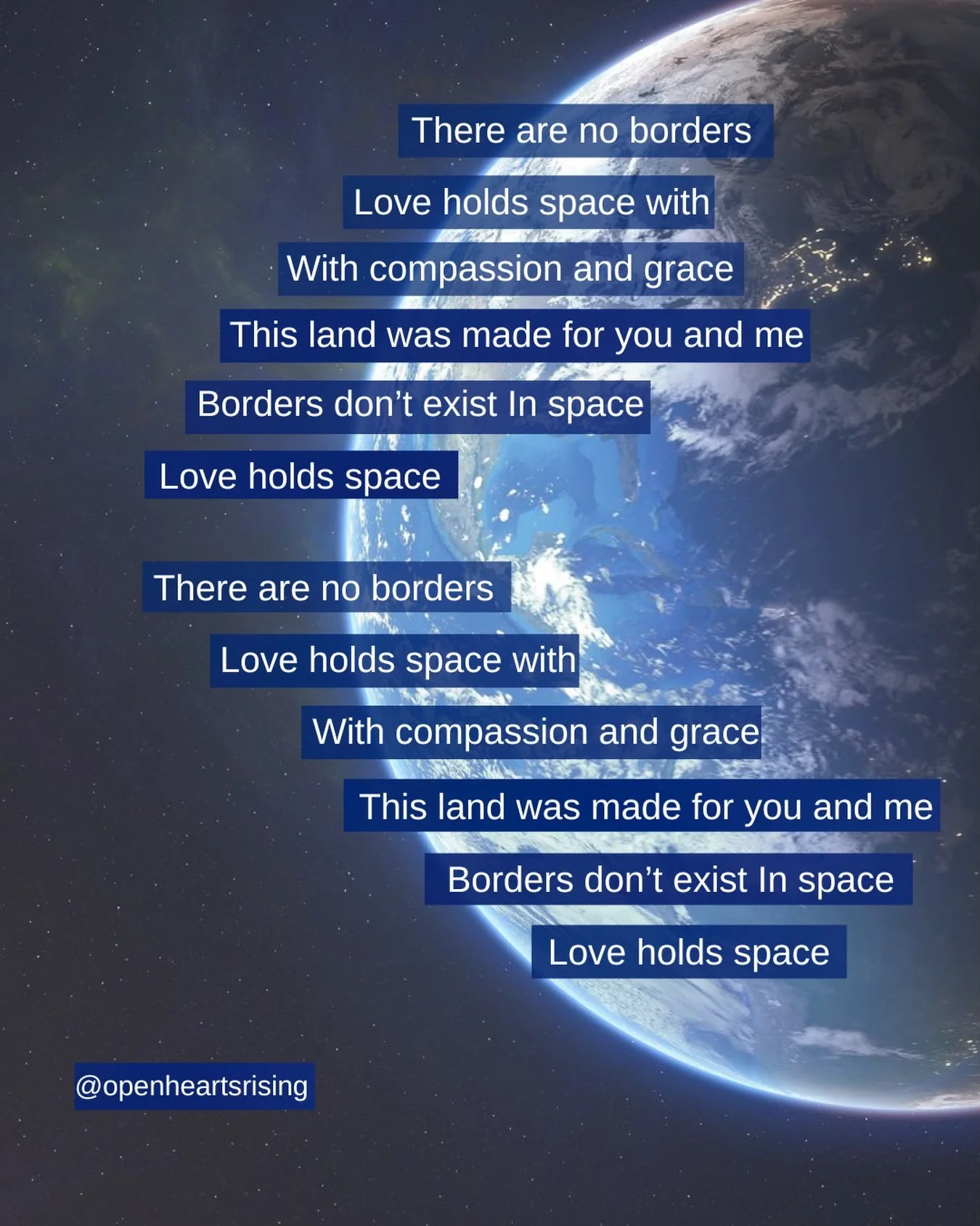 We are ONE 💚🧠
 #weareone #humanity #poetry #unconditionallove #soundtrackofthesoul