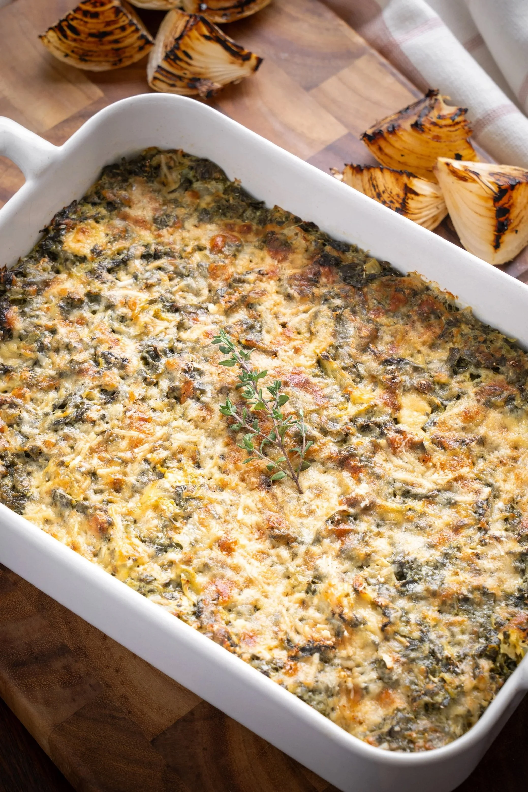 Spinach &amp; Artichoke Casserole