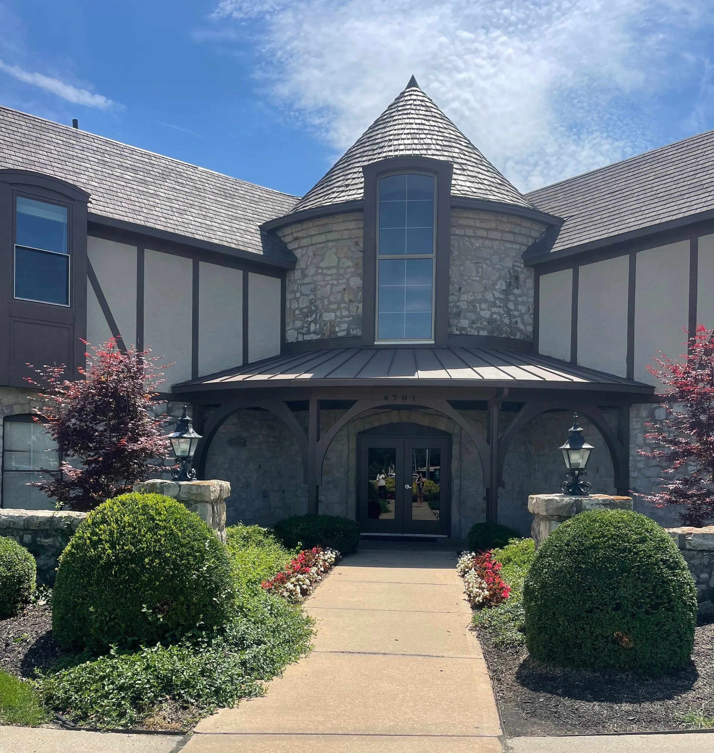 Private therapy office at Wild Crocus Counseling in Leawood, KS.