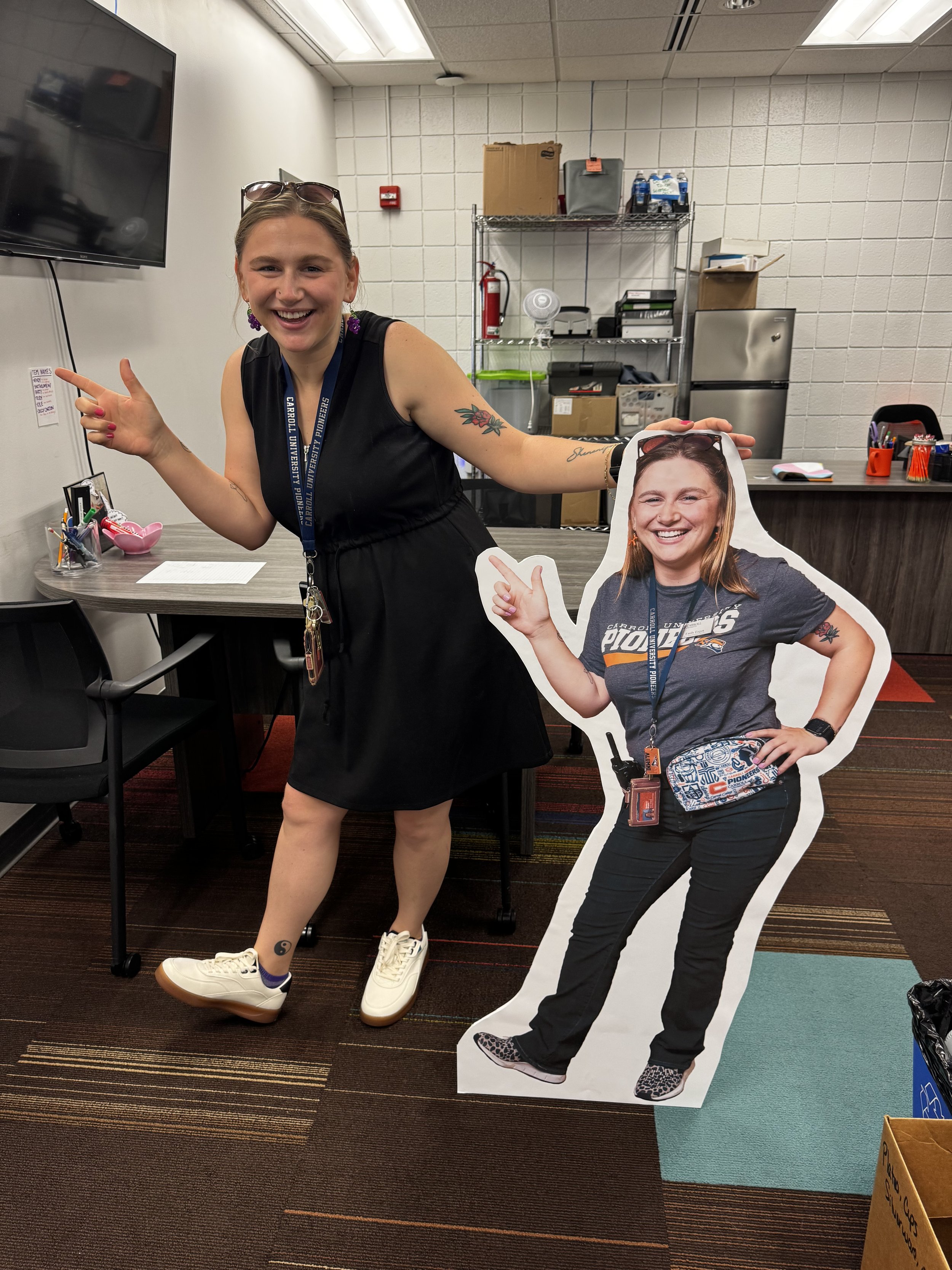 Another reference of my cardboard cut-out. 