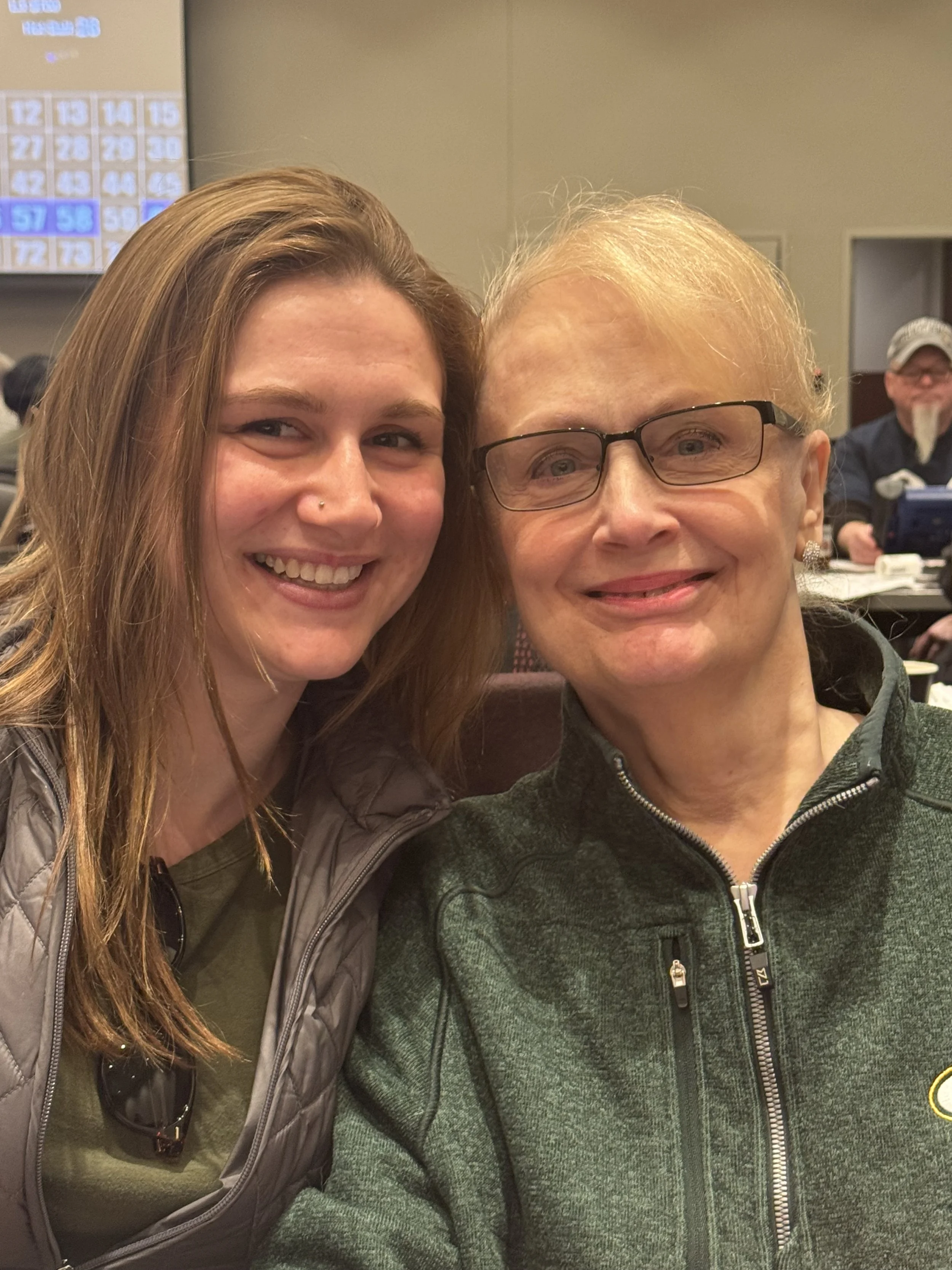 When time allows- you can find my playing BINGO with my spit-fire grandma. 