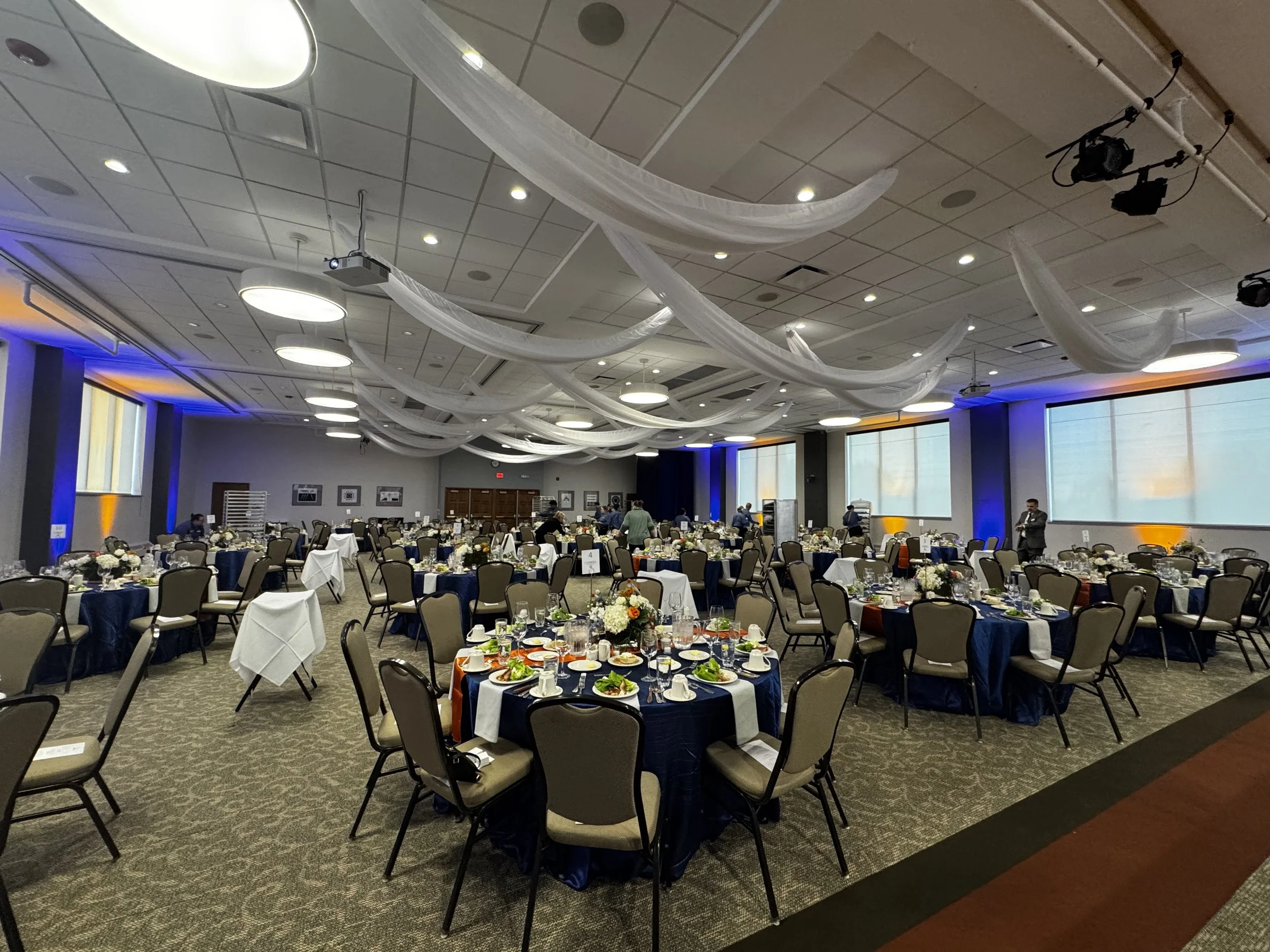 My day to day role at Carroll Involves over seeing vendors on campus that provide services such as decor, AV services, and table layouts, to ensure all details mesh seamlessly. 
