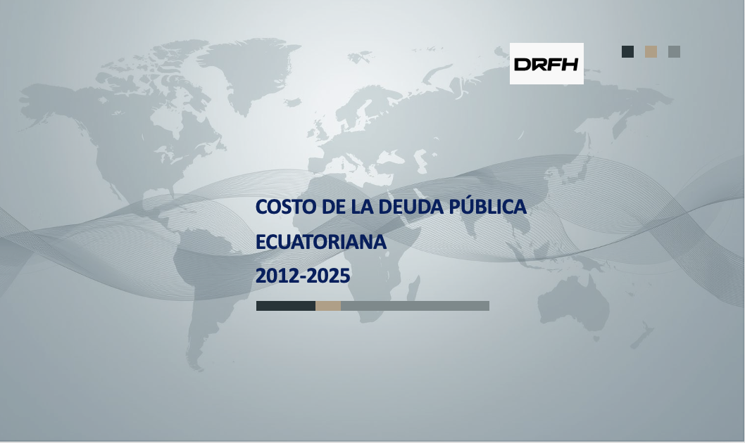 Costo de la Deuda Pública Ecuatoriana Sector Público No Financiero, 2012-2025