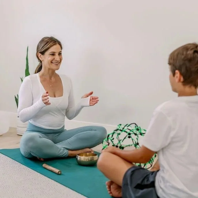 Liat uses yoga, mindfulness, breathwork and tapping techniques in her yoga therapy practice