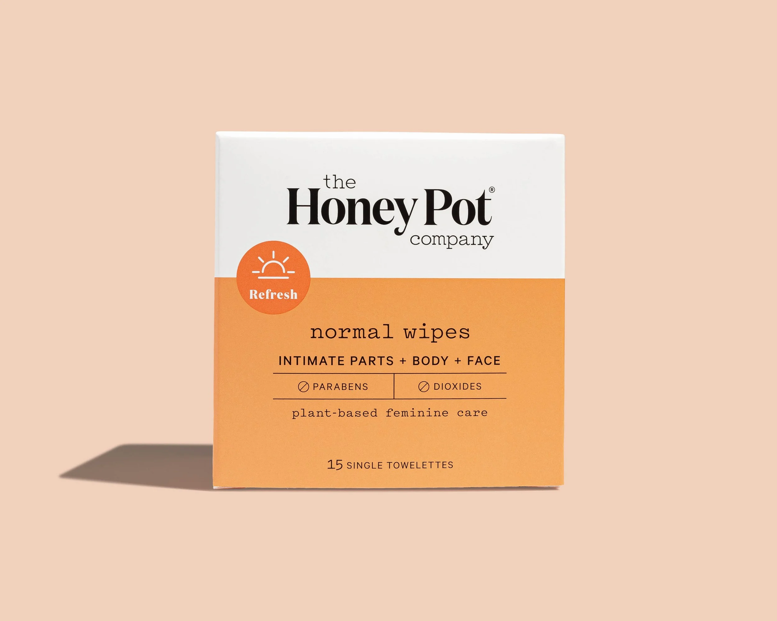 Honey pot on color hard shadow e-commerce photography