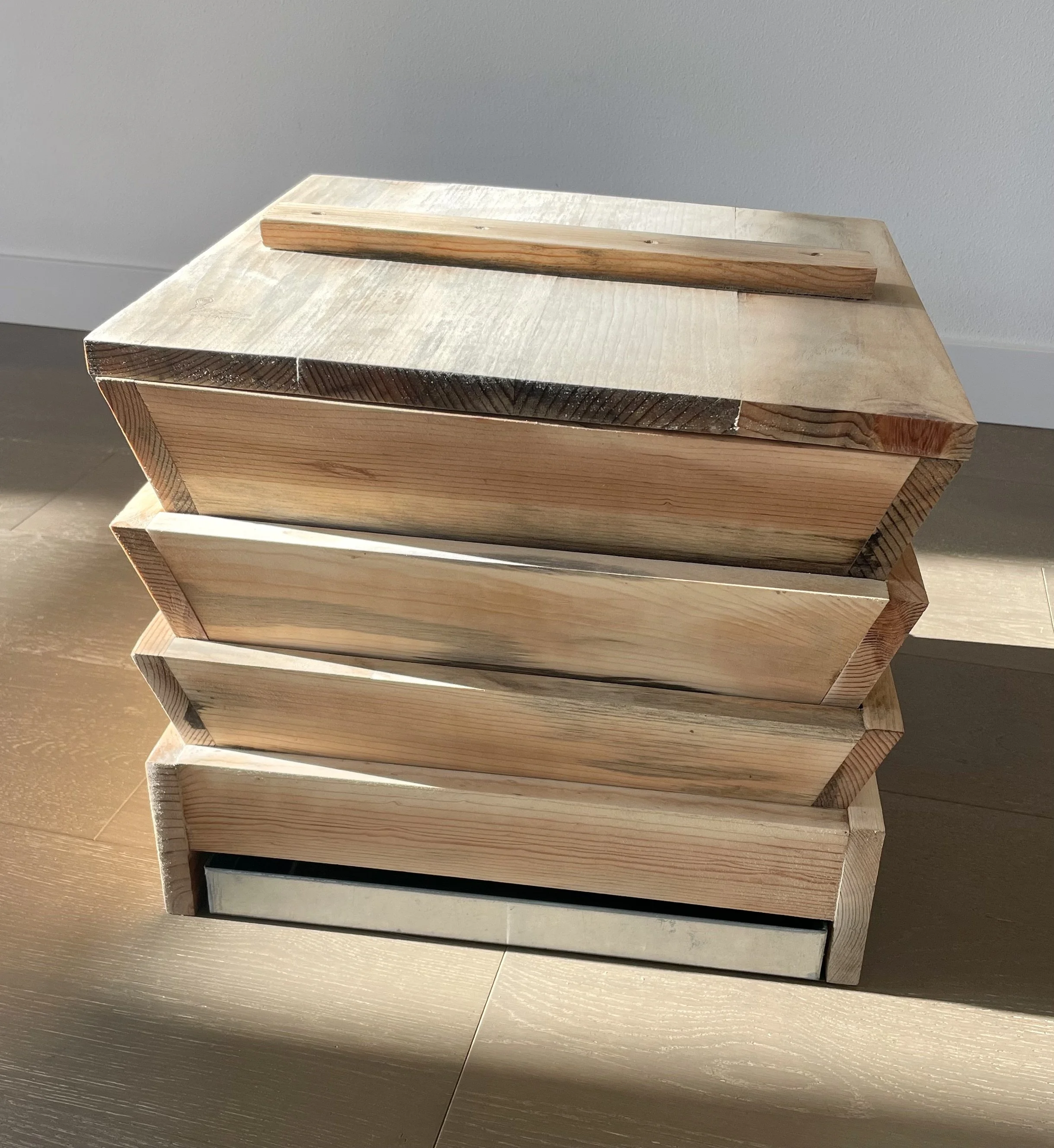 Wooden Stacking Worm Bin