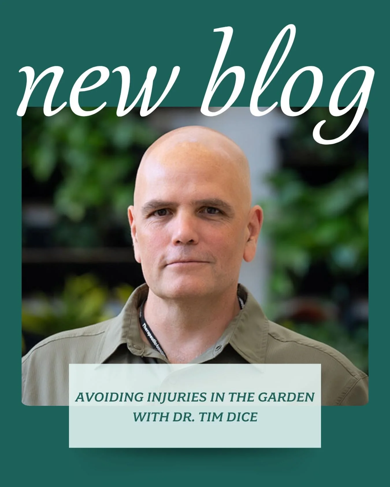 I had a great time chatting with Dr. Tim Dice from @tai_queenannept about all things health and gardening. Learn tips and tricks for staying safe this gardening season by clicking the link in bio to read the interview!

🪴

#pnwgardening #seattlephys