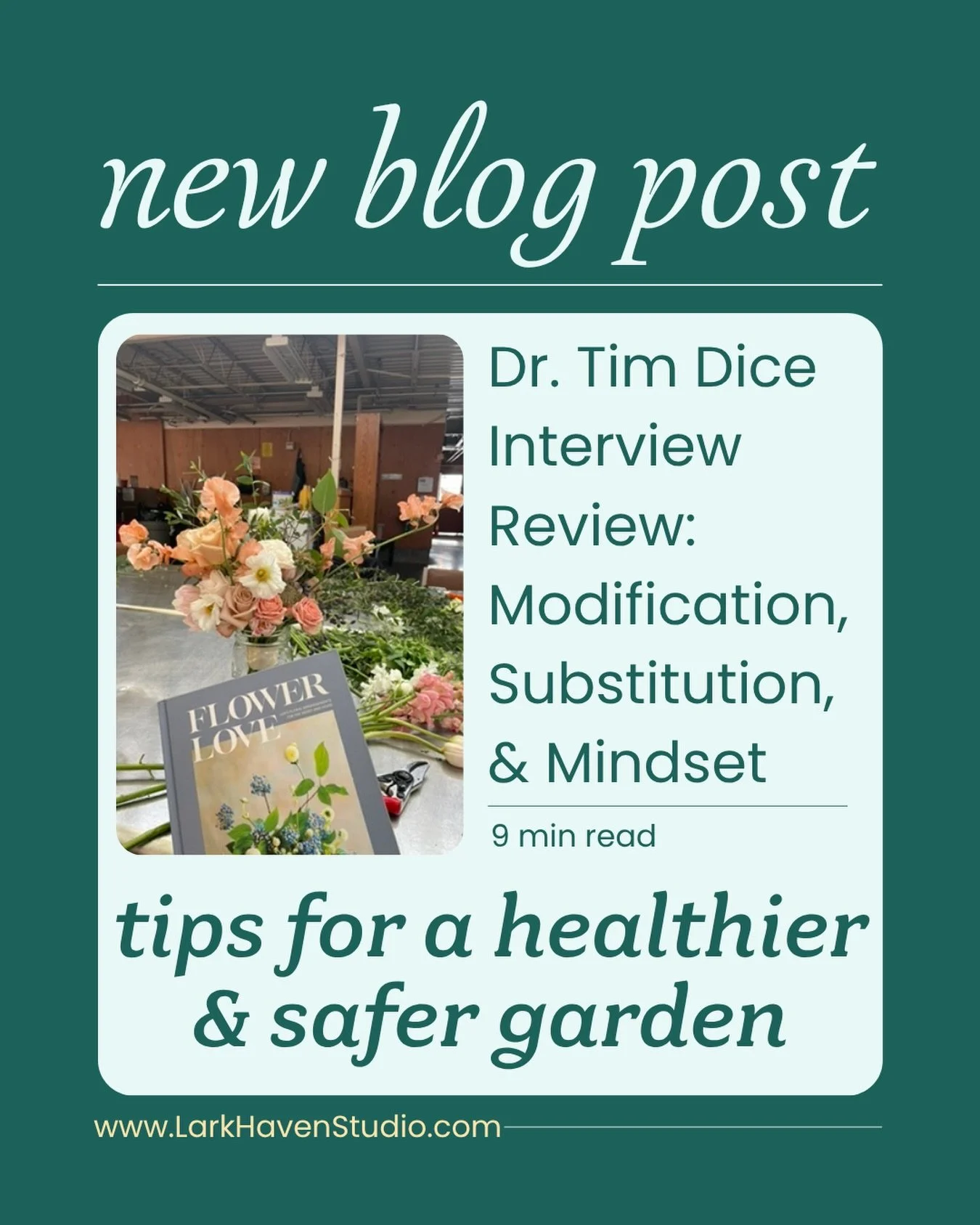 Want to add physical therapy wisdom into your garden? Check out my newest blog post for design and gardening tips to grow health and safety in your garden. Click the link in bio to learn more!

Many thanks again to Dr. Tim Dice from @tai_queenannept 