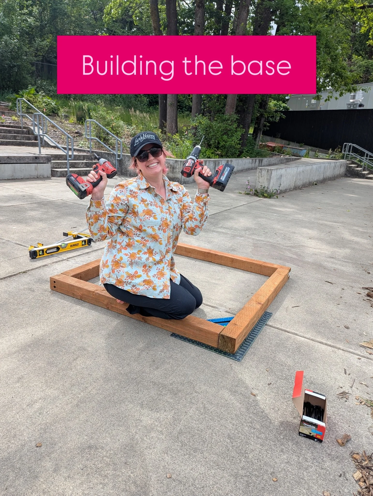 I had so much fun helping install a cistern at @tilthalliance 🌧️ Water harvesting is a great way to mitigate stormwater runoff and erosion while also lowering your water bill!