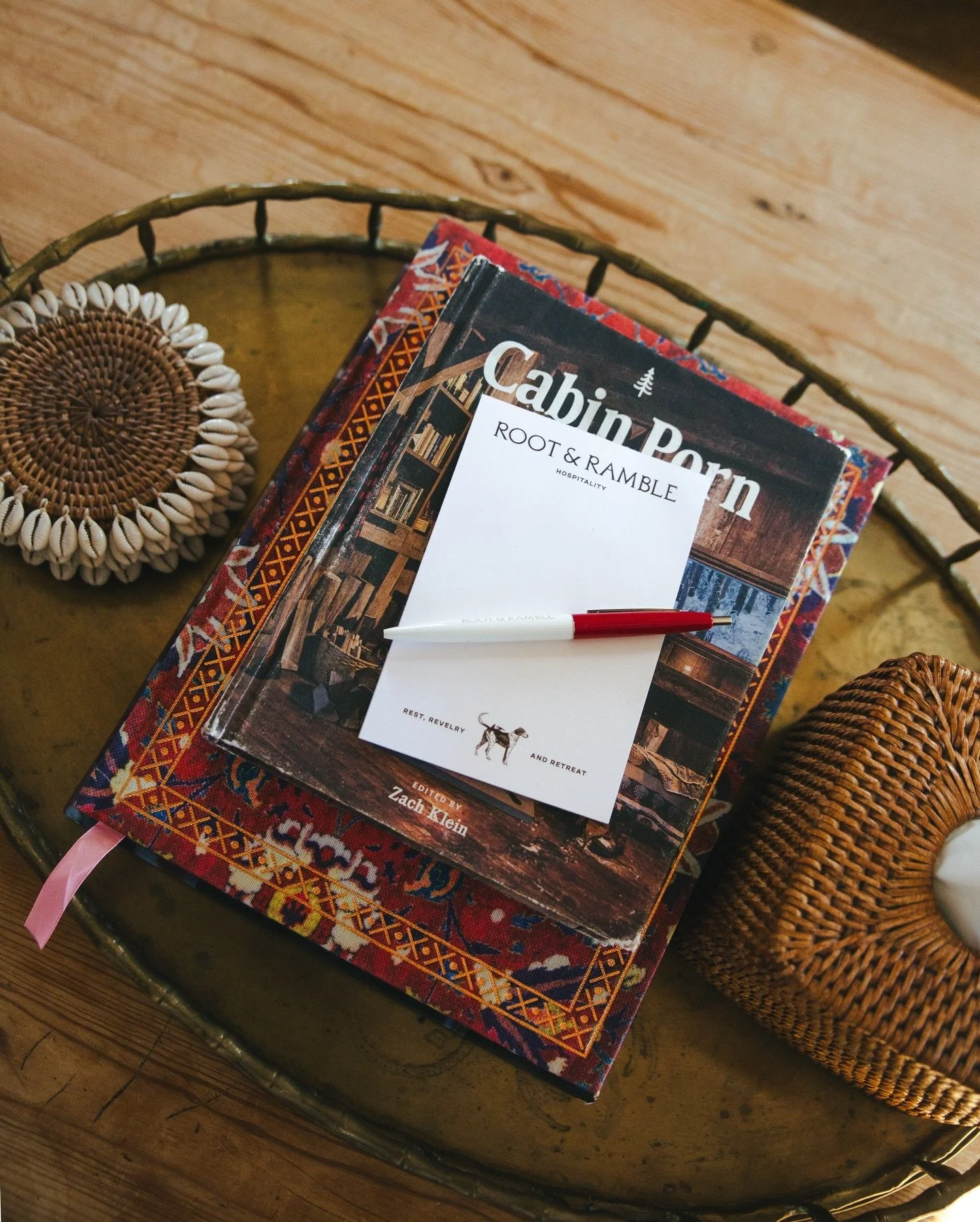 When you stay at a Root &amp; Ramble place, you&rsquo;ll find our custom notepads calling your name. Feel free to jot down some notes, leave us a doodle, or just say hi! We love being surprised with love letters from our guests 💌