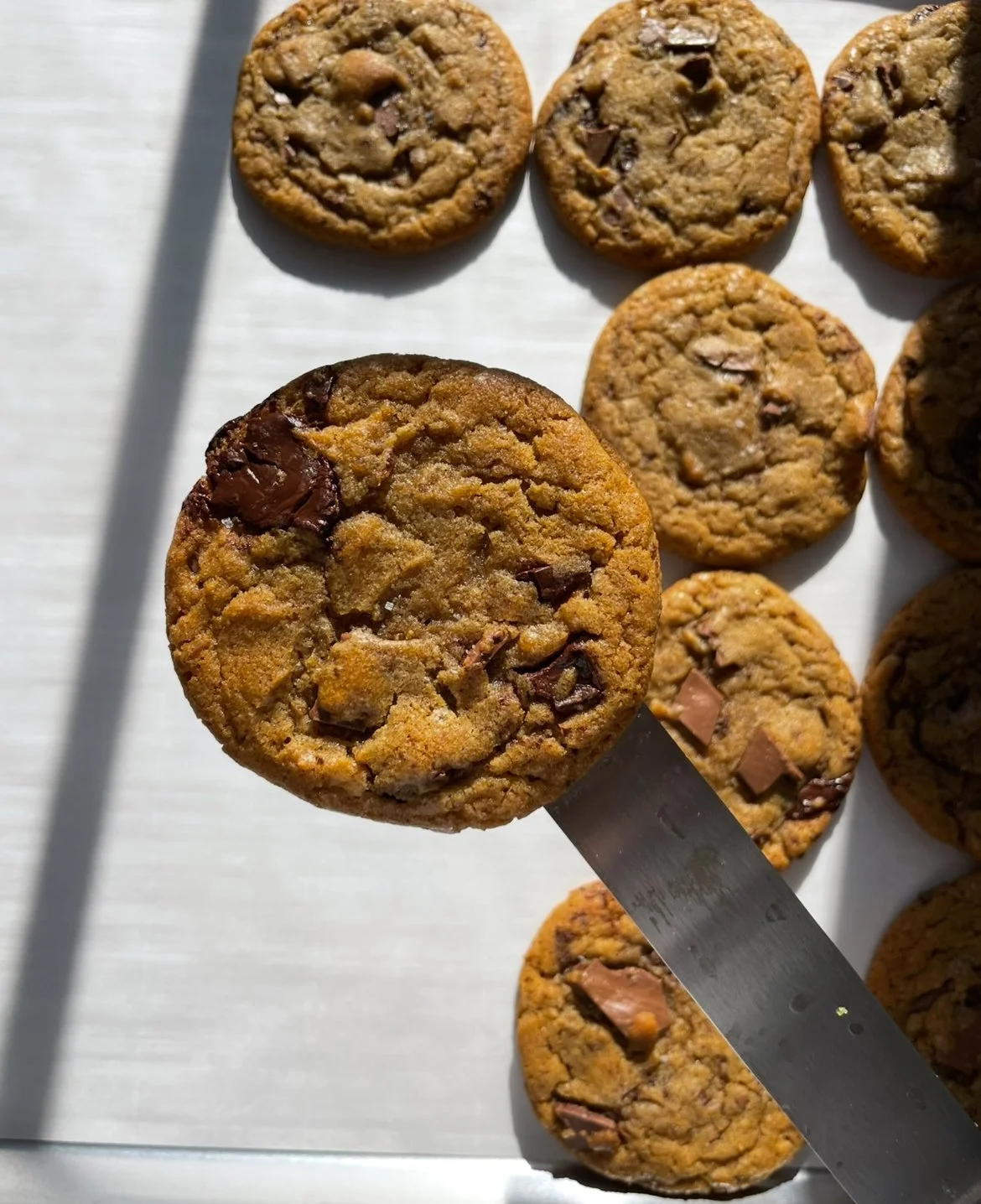 Brown Butter Chocolate Chunk Cookie with Sea Salt