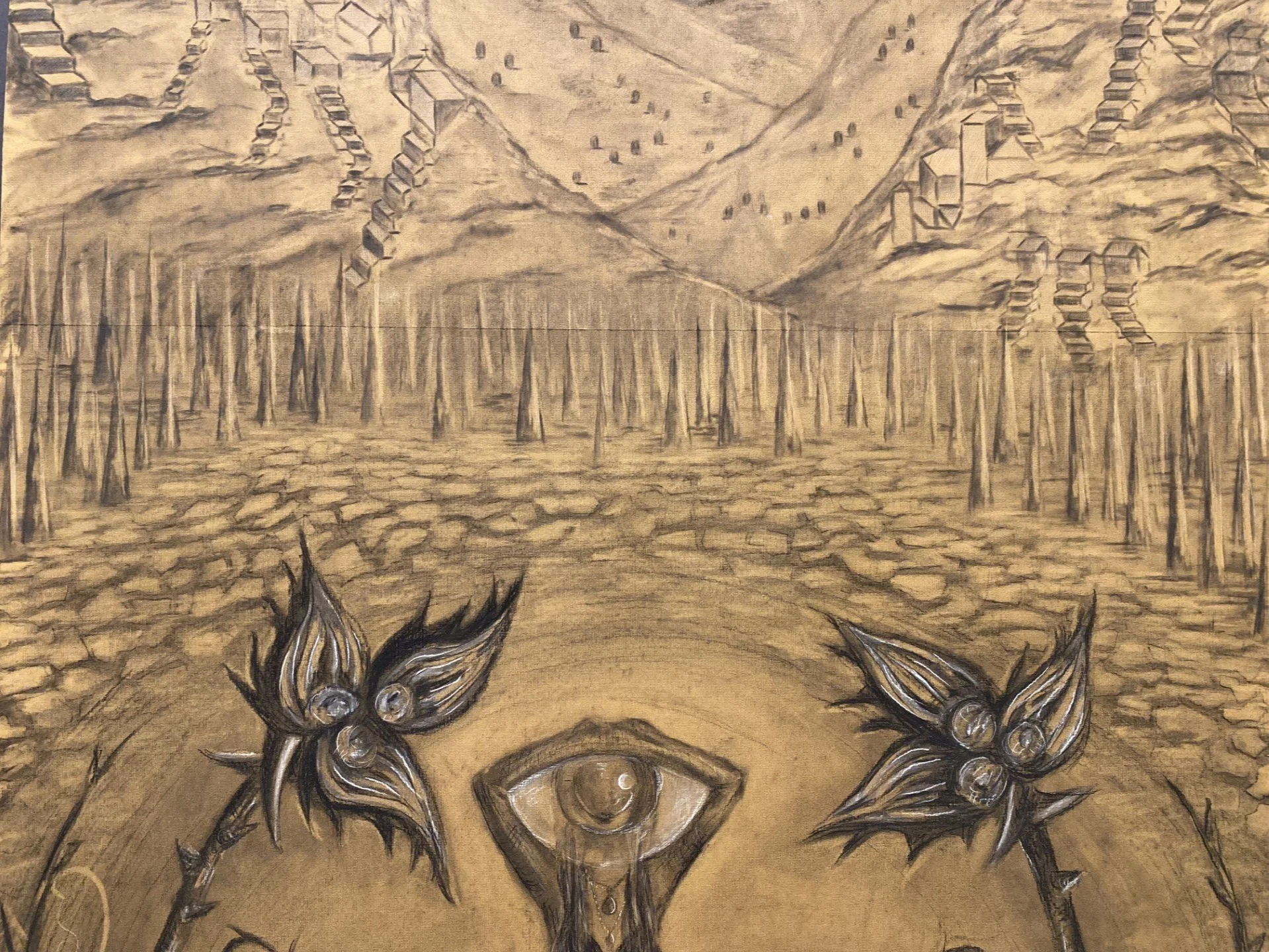 Citadel (Solitary Road), Detail.