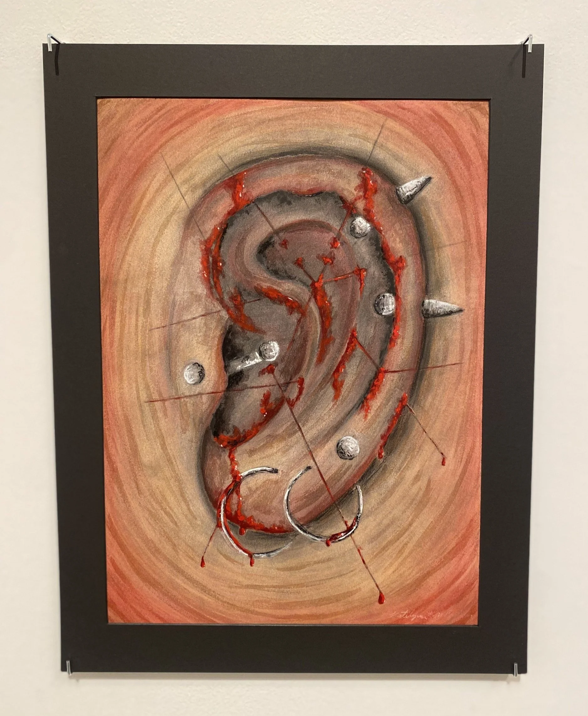 Sliced Ear (Memory), 2025.