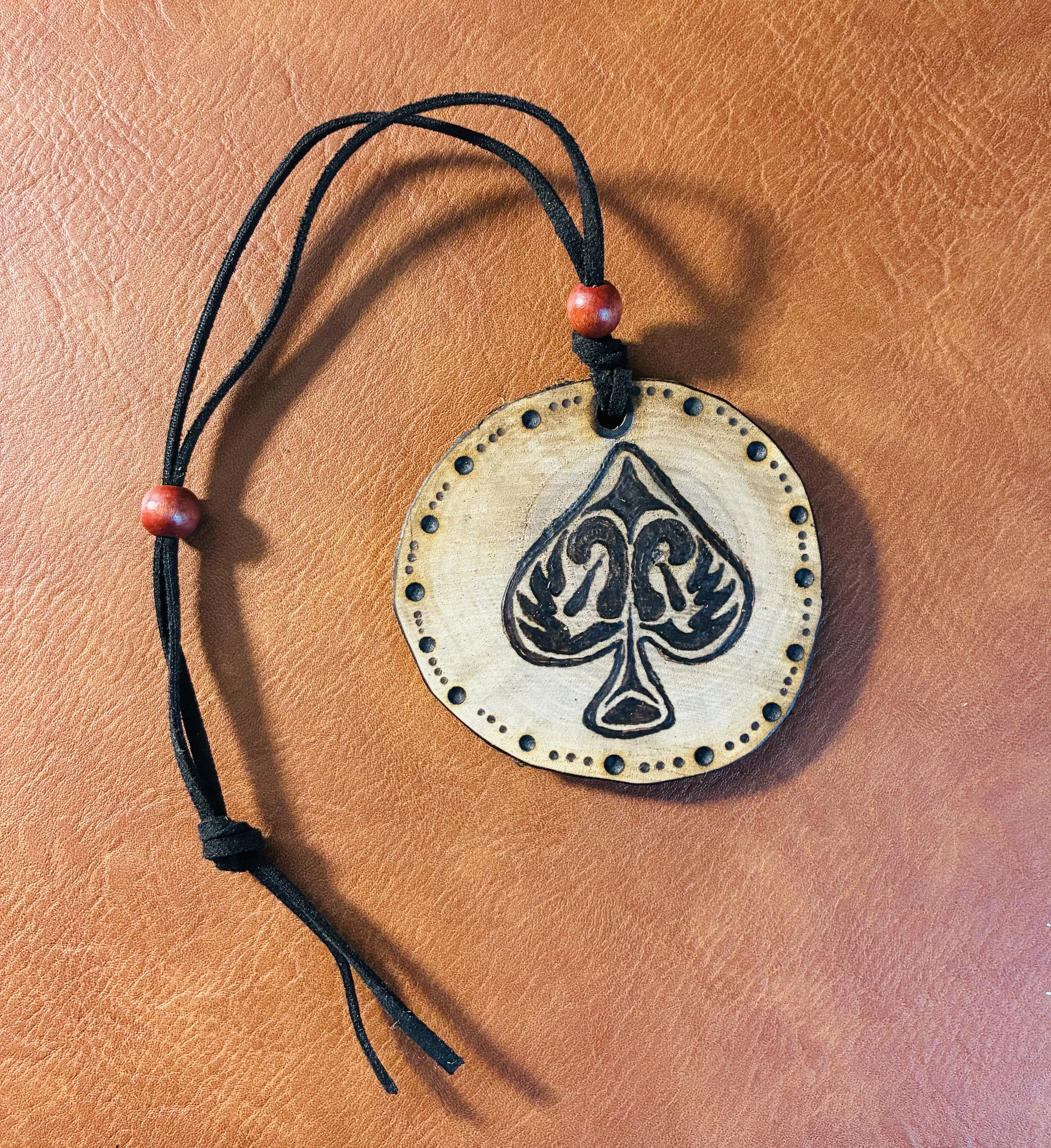 Spade Wood Burning
