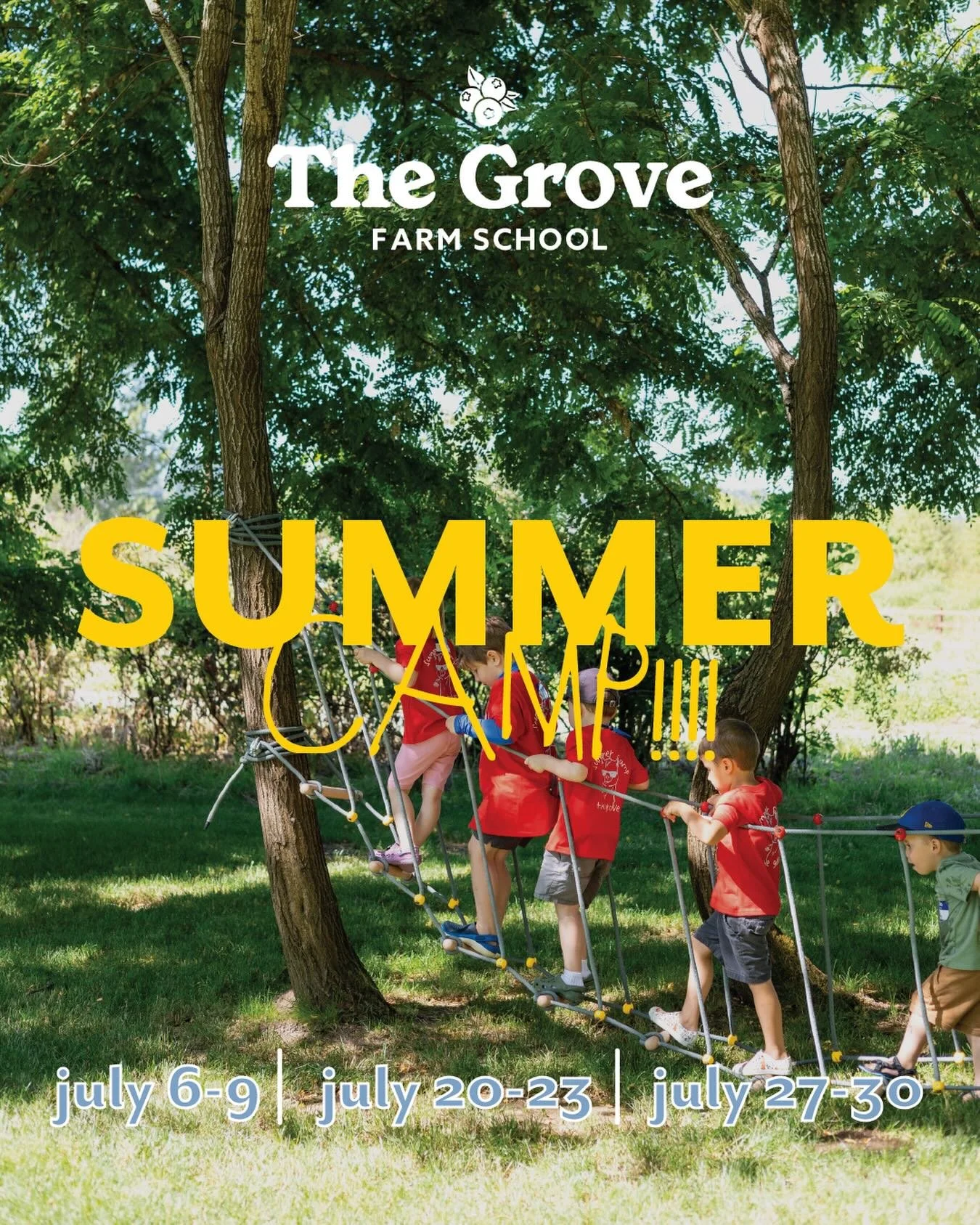We have a couple spots left for our @thegrovefarmschool SUMMER CAMPS 🐛🪵☀️ 

These camps are for kids 3-6 who love the outdoors! Visit thegrovefarmschool.org/summercamp to learn more about our weekly themes, sibling discounts, and to register! 

Ema