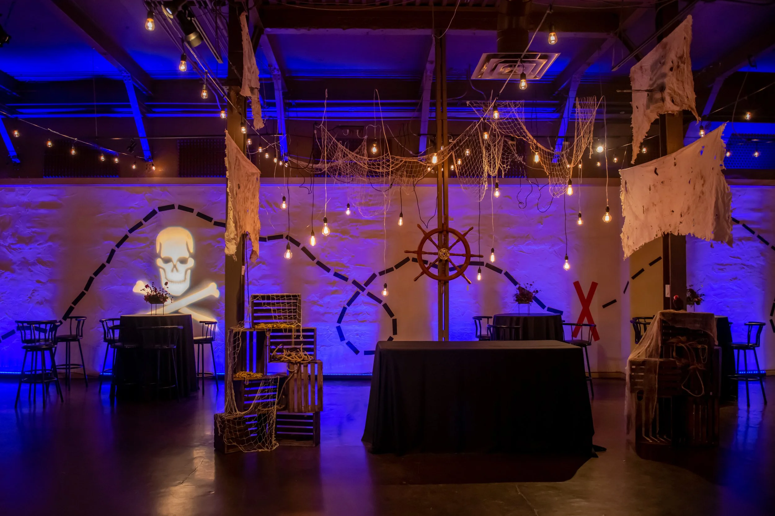 pierpont-place-pirate-themed-event-decor-skull-projection-and-nautical-elements.jpg