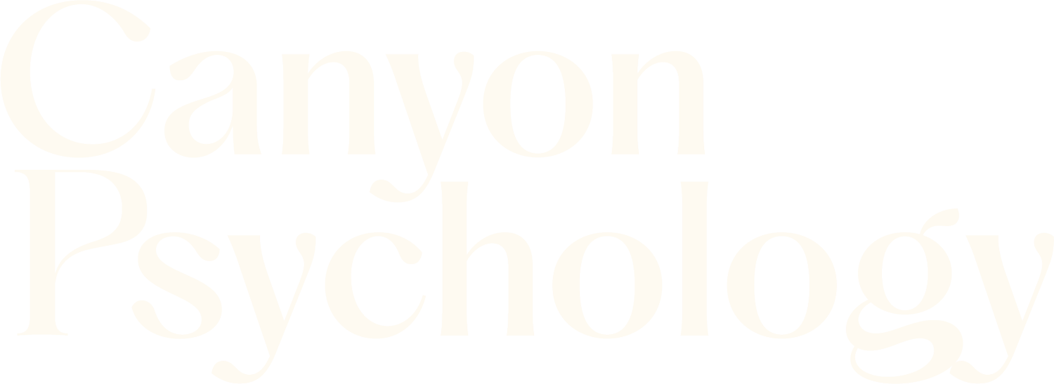Canyon Psychology