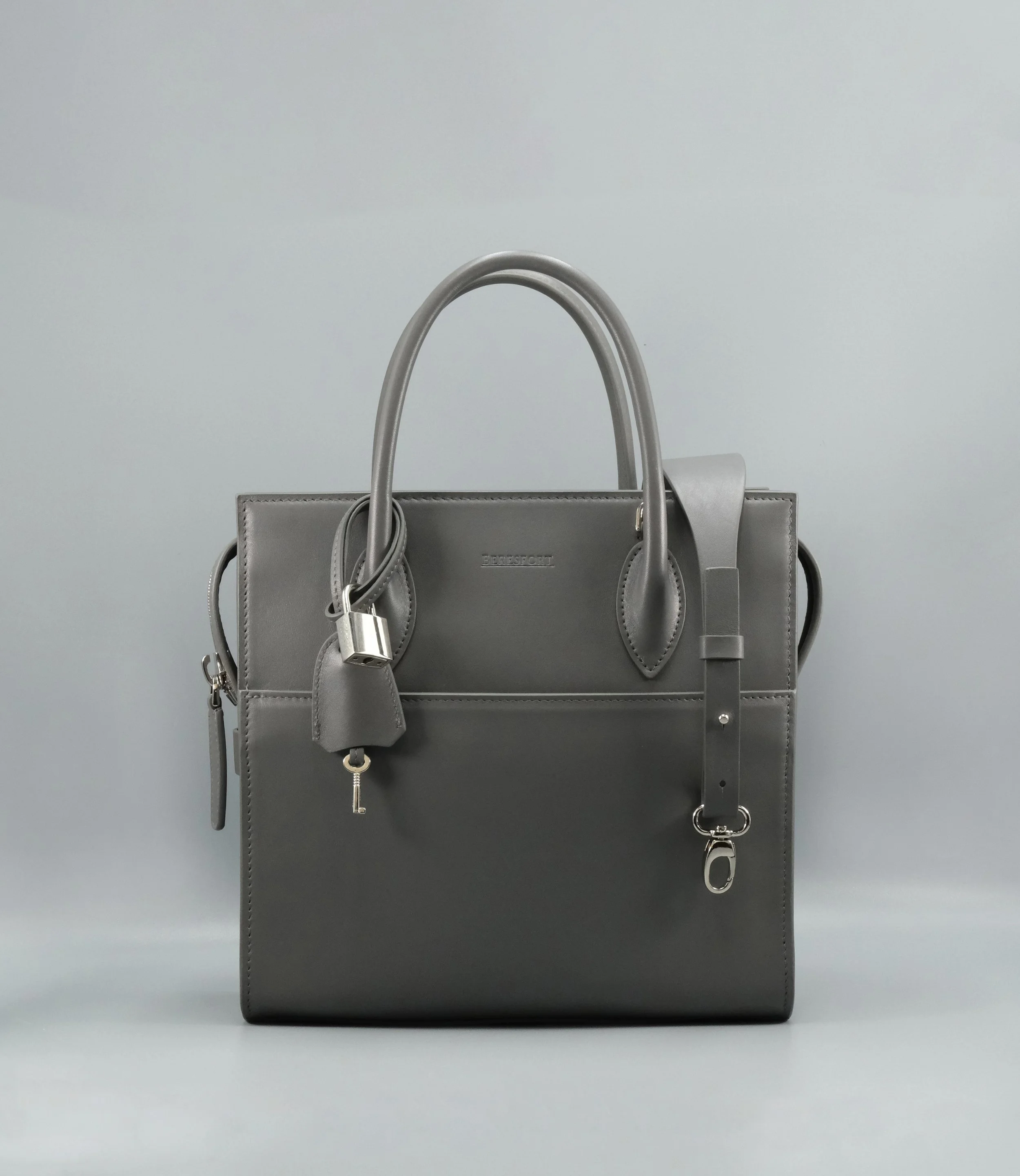 Gate Satchel in Grey