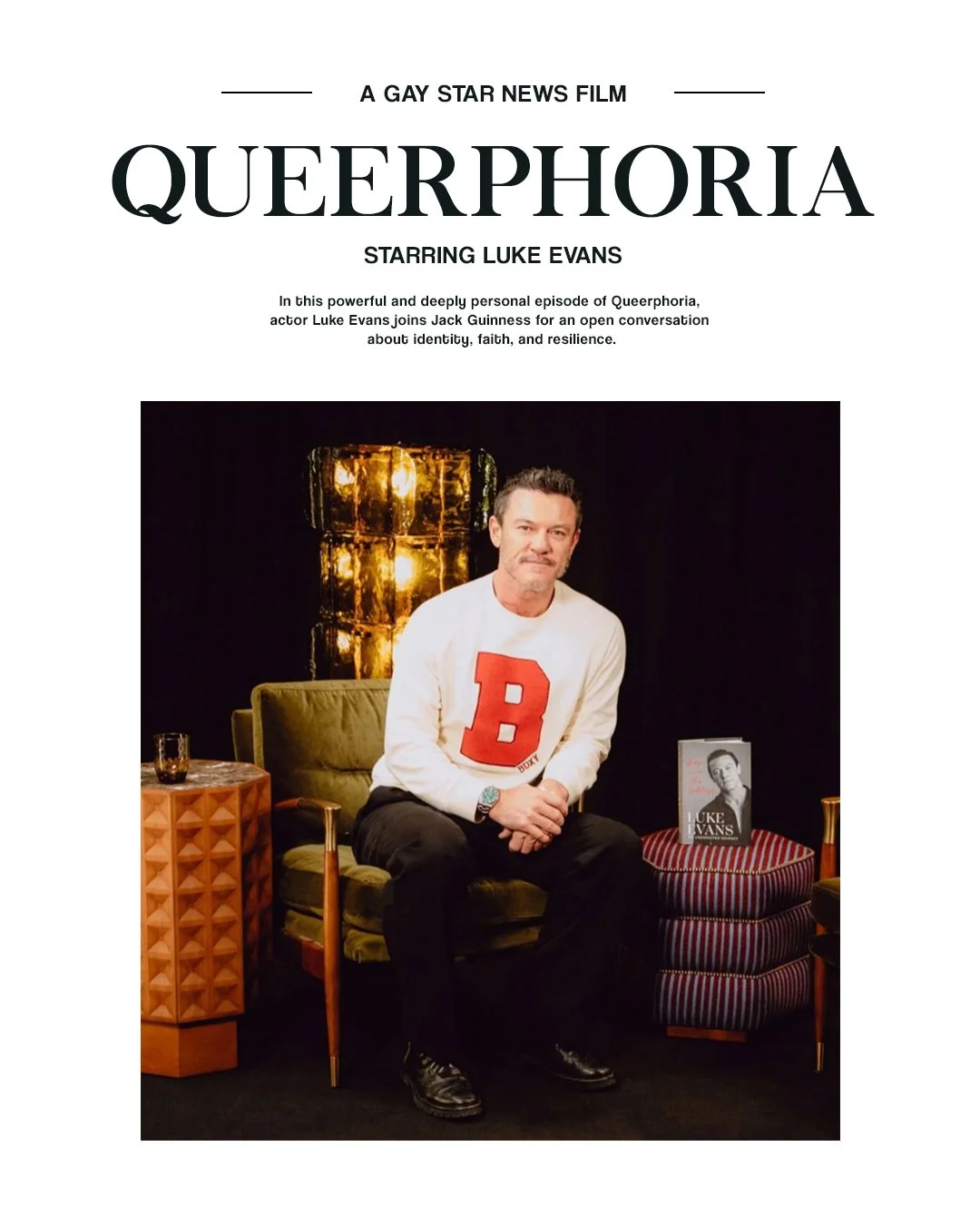 Queerphoria - Luke Evans