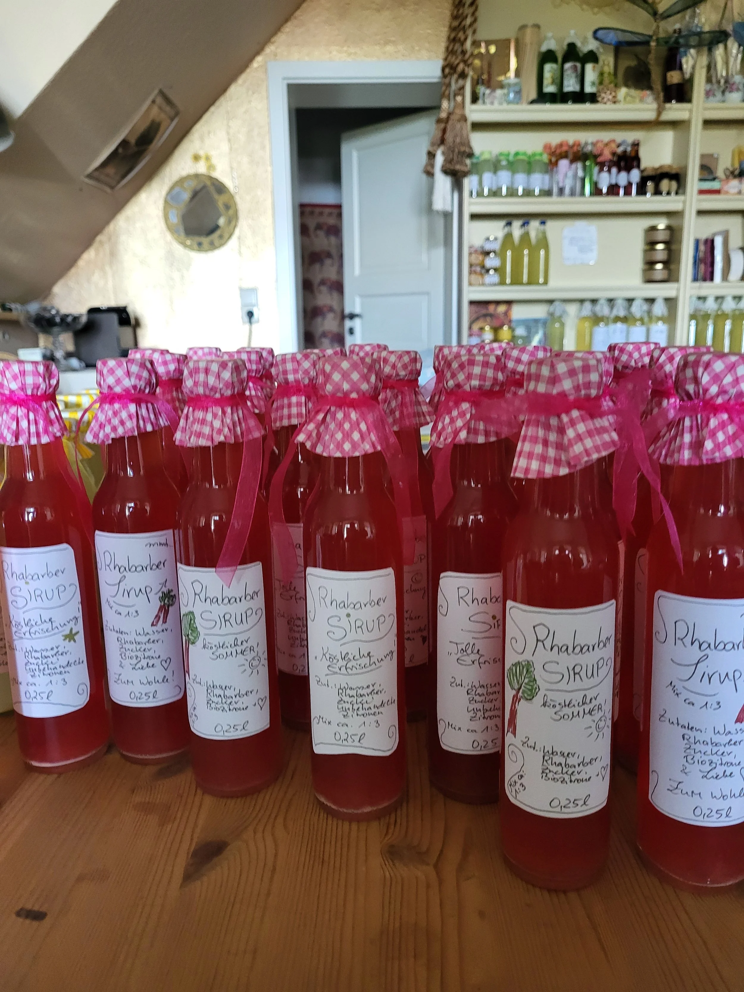 Rhabarbersirup
