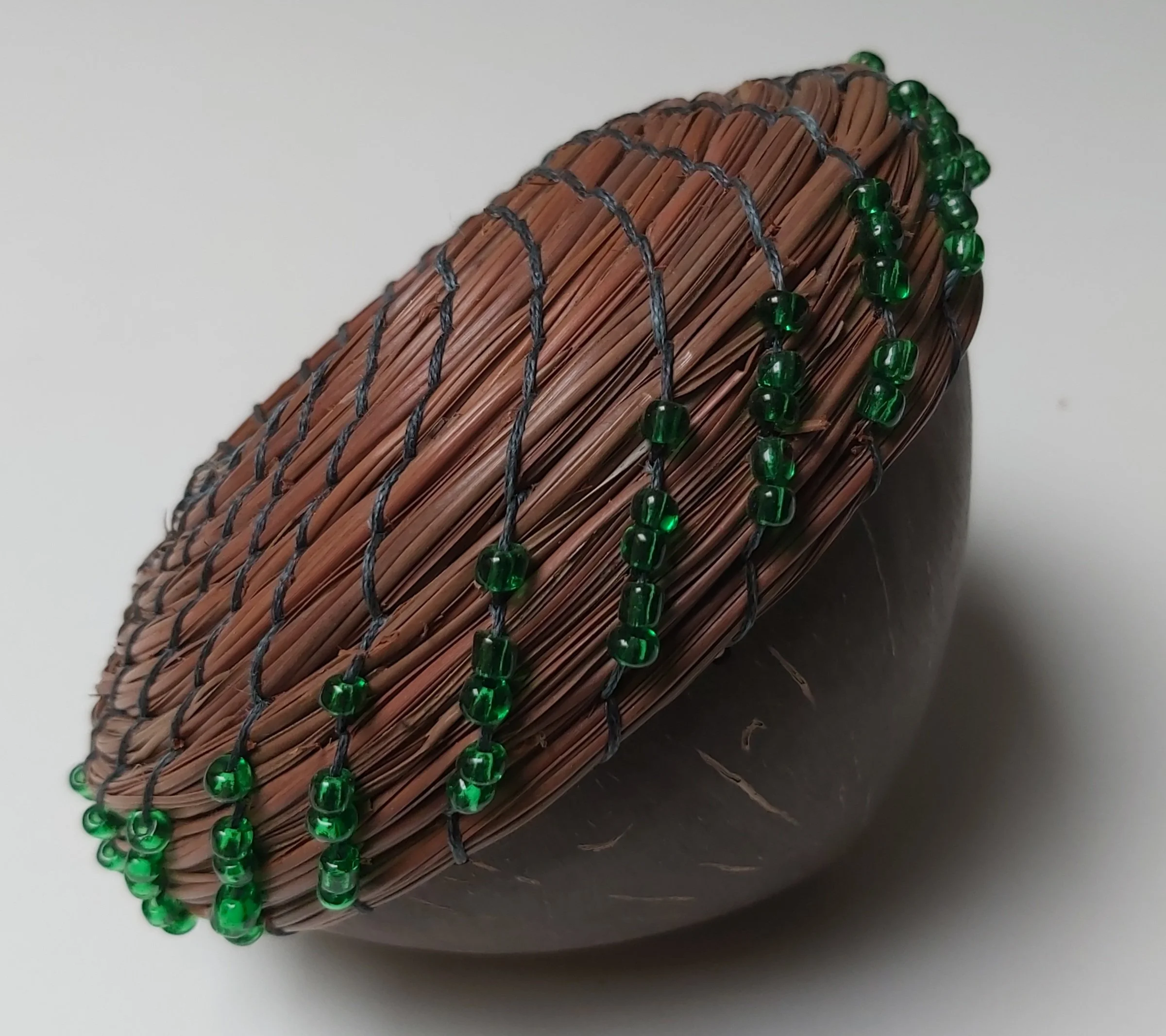 Fijian coconut husk.