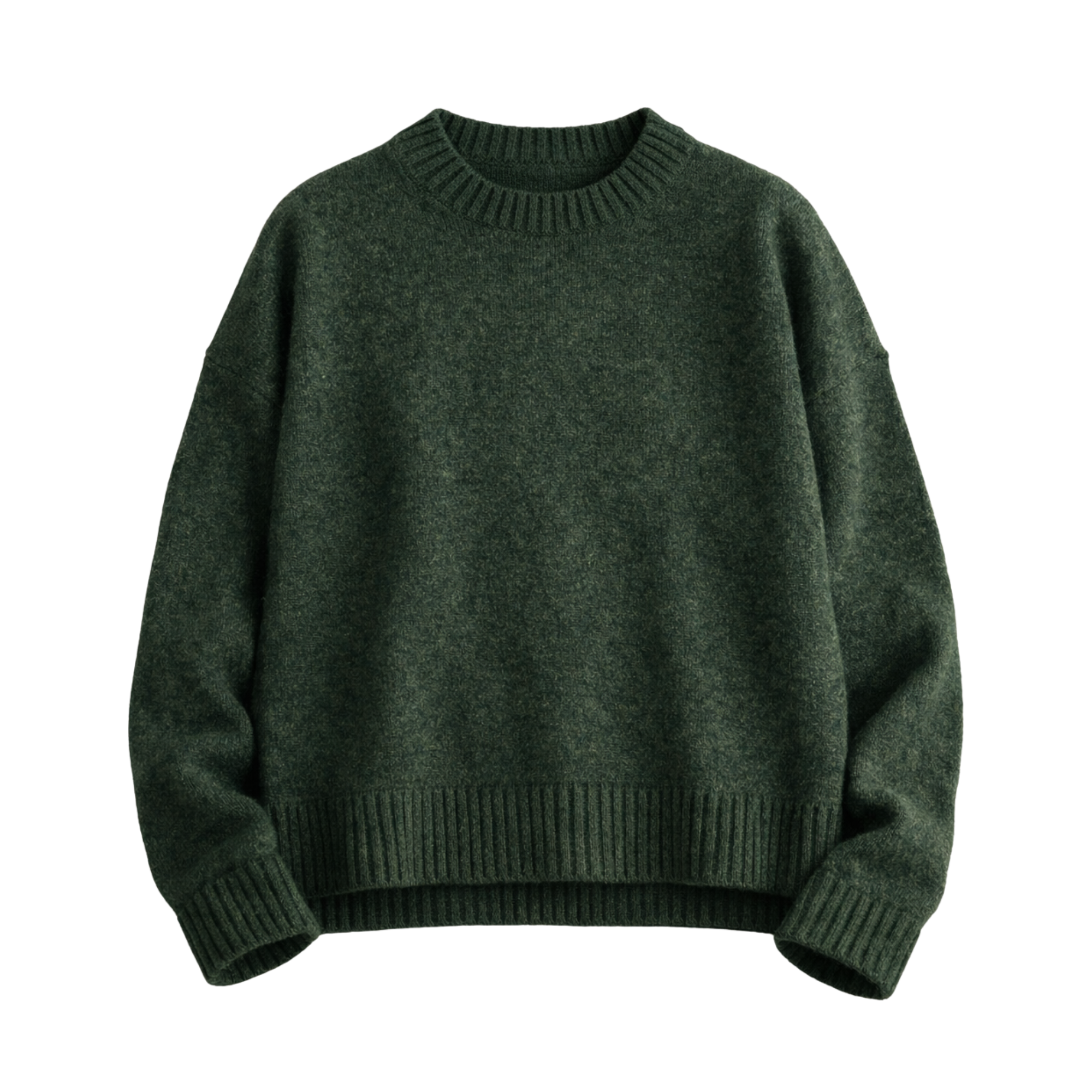 Olive Tie-Back Sweater