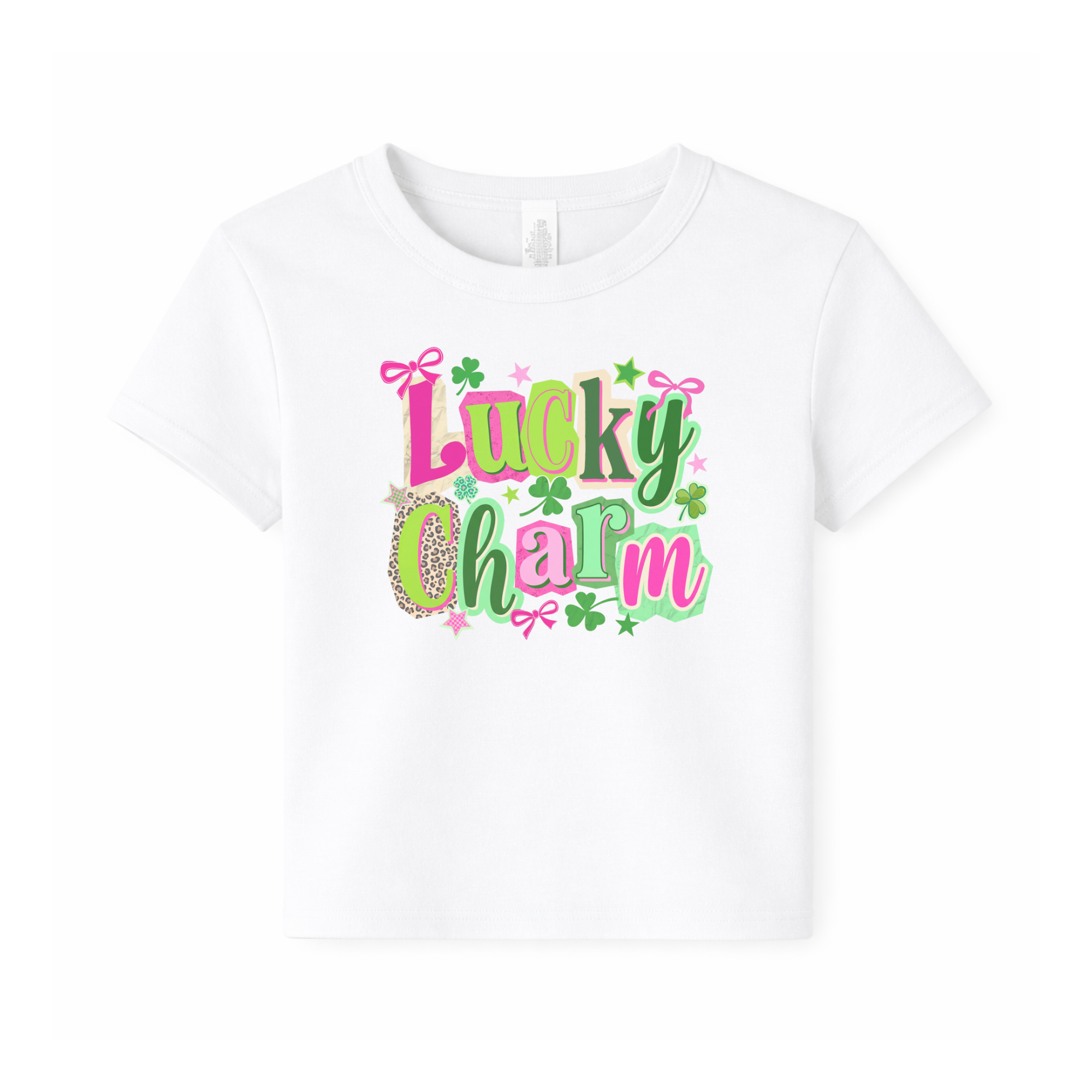 Lucky Charm Cropped Baby Tee