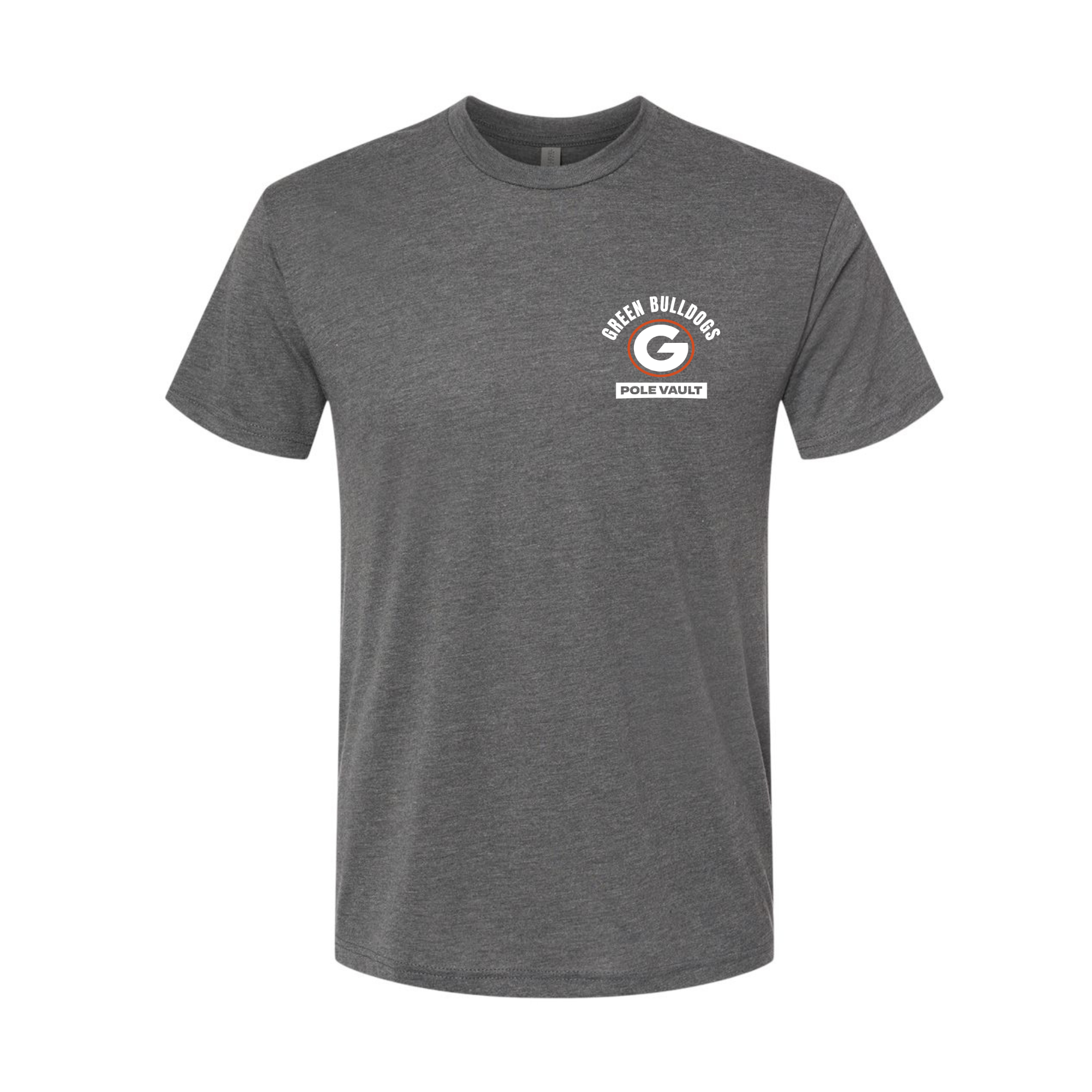 Green Bulldogs Pole Vault – 7 Time State Champions Tri-Blend Tee